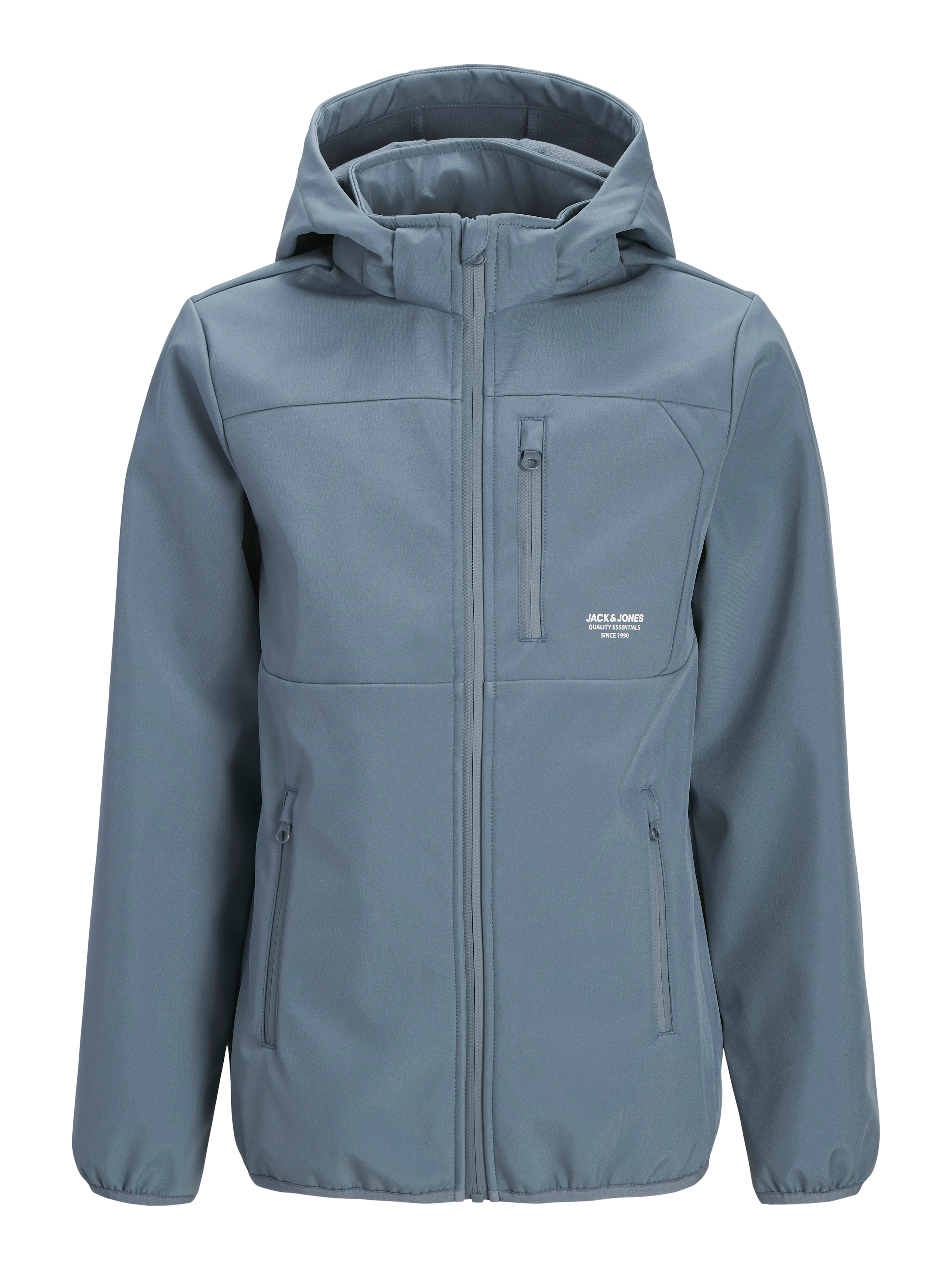 Jack & Jones Junior Veste softshell »JJTHEO wasserabweisend und pflegeleicht für Alltag« mit Kapuze Polyester, regular fit