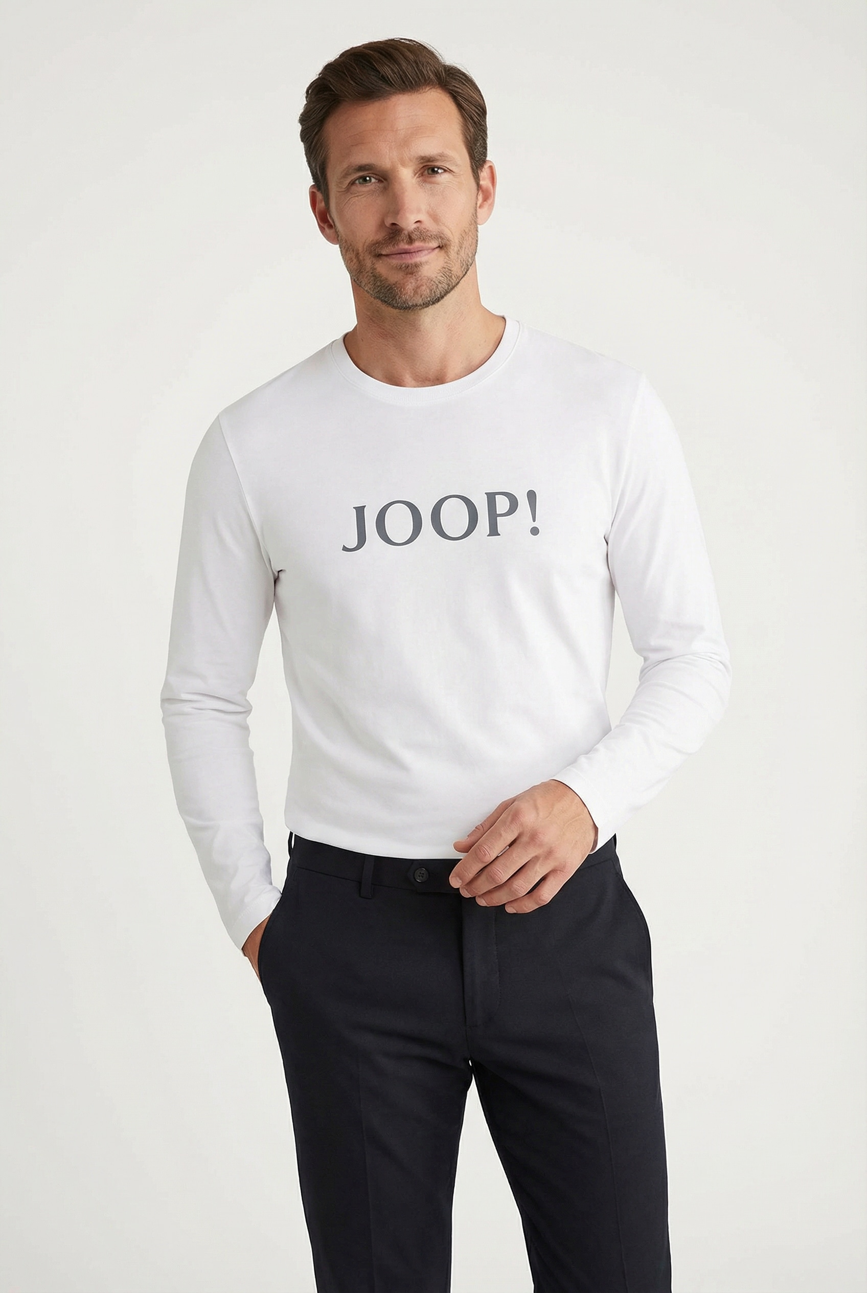 JOOP! T-shirt à manches longues »Comfort« Rundhalsausschnitt, Regular Fit, langärmelig