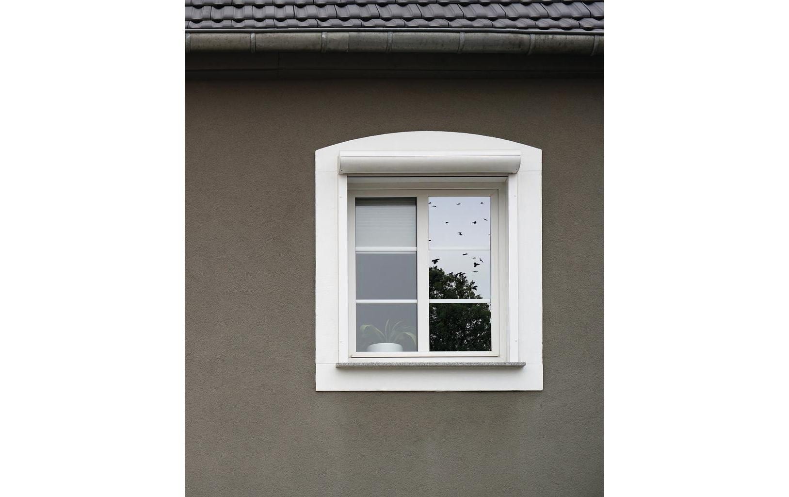 d-c-fix Fensterfolie »klebend«, blickdicht, mit Klebstoff haftend