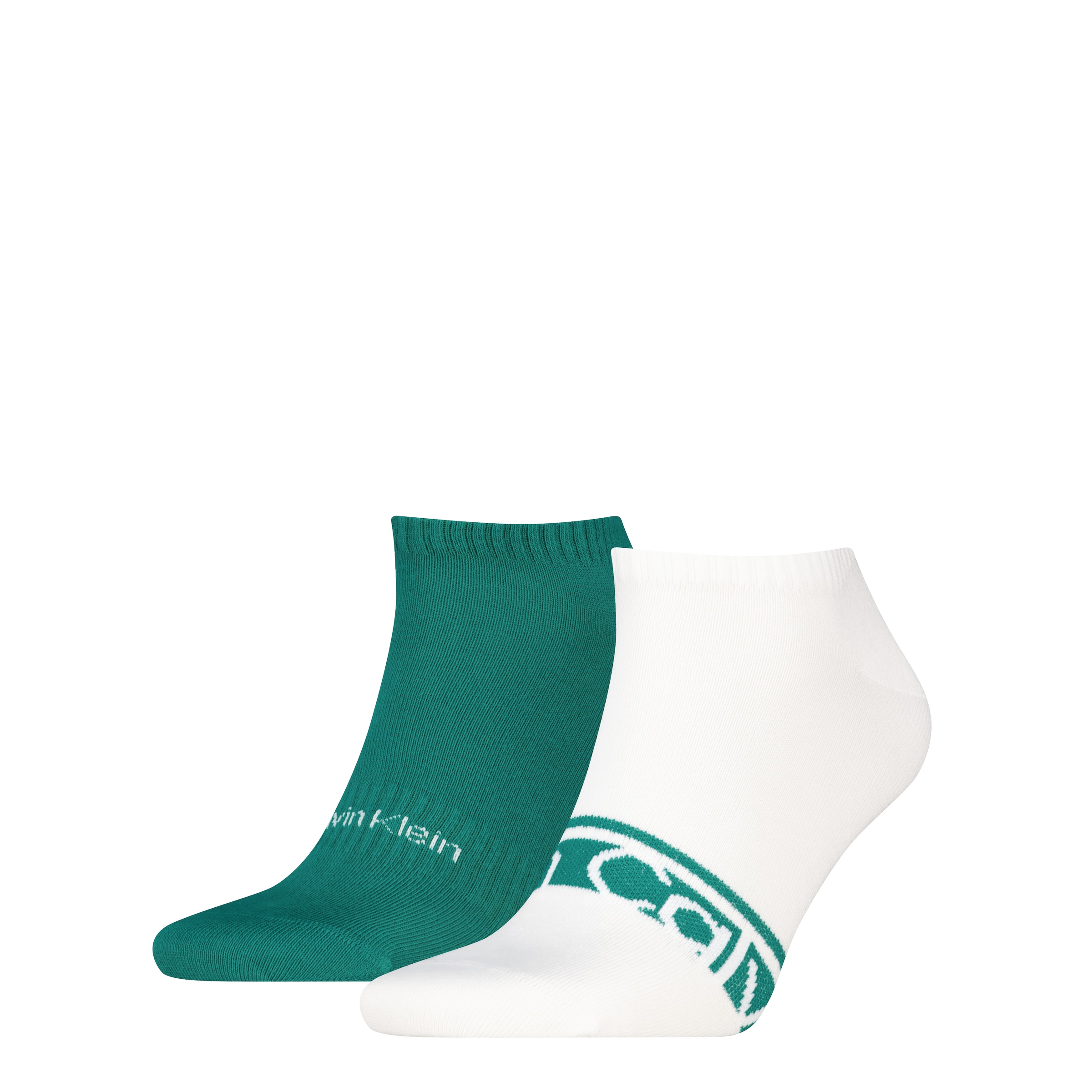 Image of Calvin Klein Sneakersocken "CK MEN SNEAKER 2P LOGO STRIPE" 2 Paar, mit Logoschriftzug, Cotton-Mix