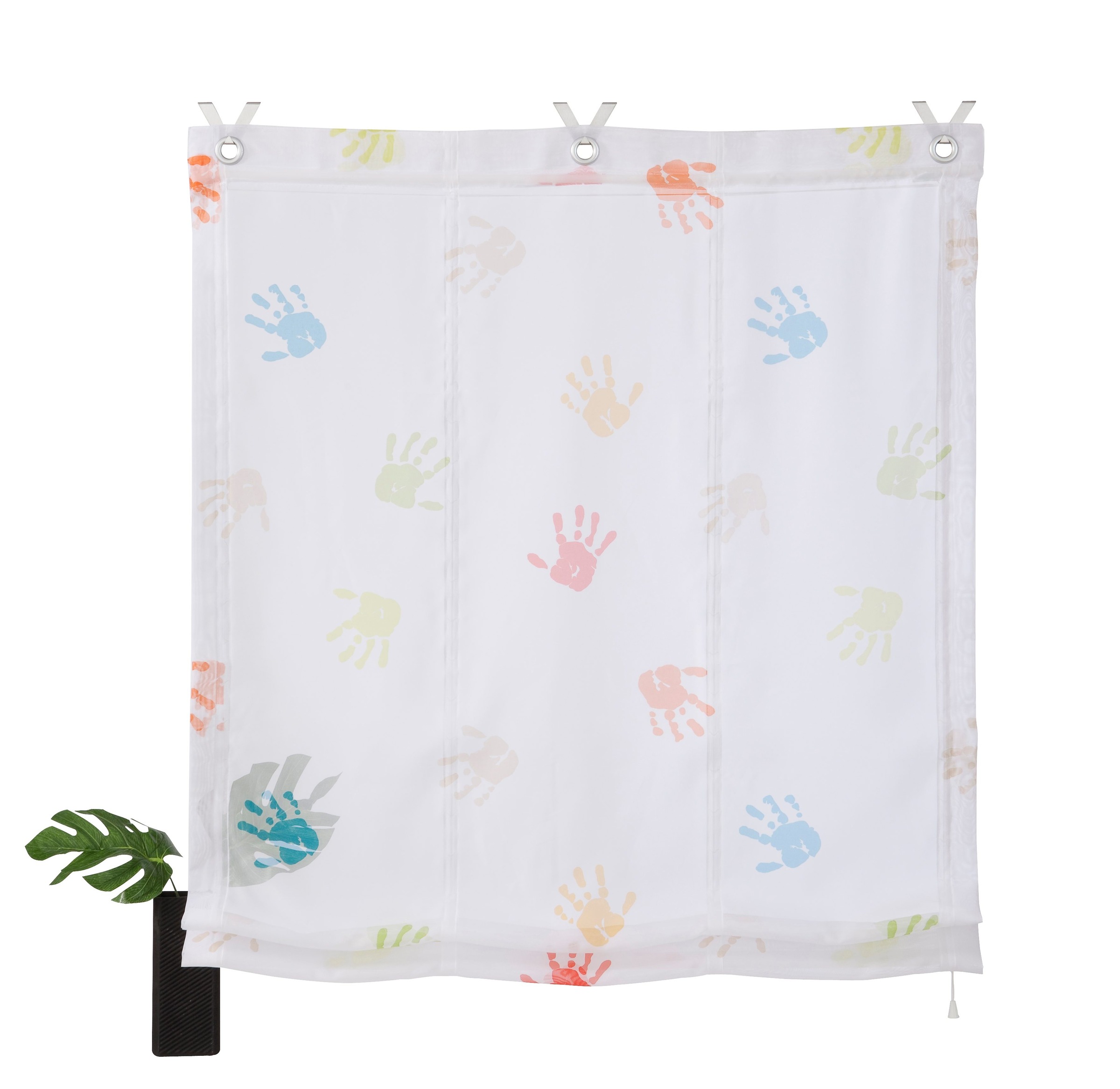 Image of Kutti Raffrollo »Hände«, mit Hakenaufhängung, ohne Bohren bei Ackermann Versand Schweiz