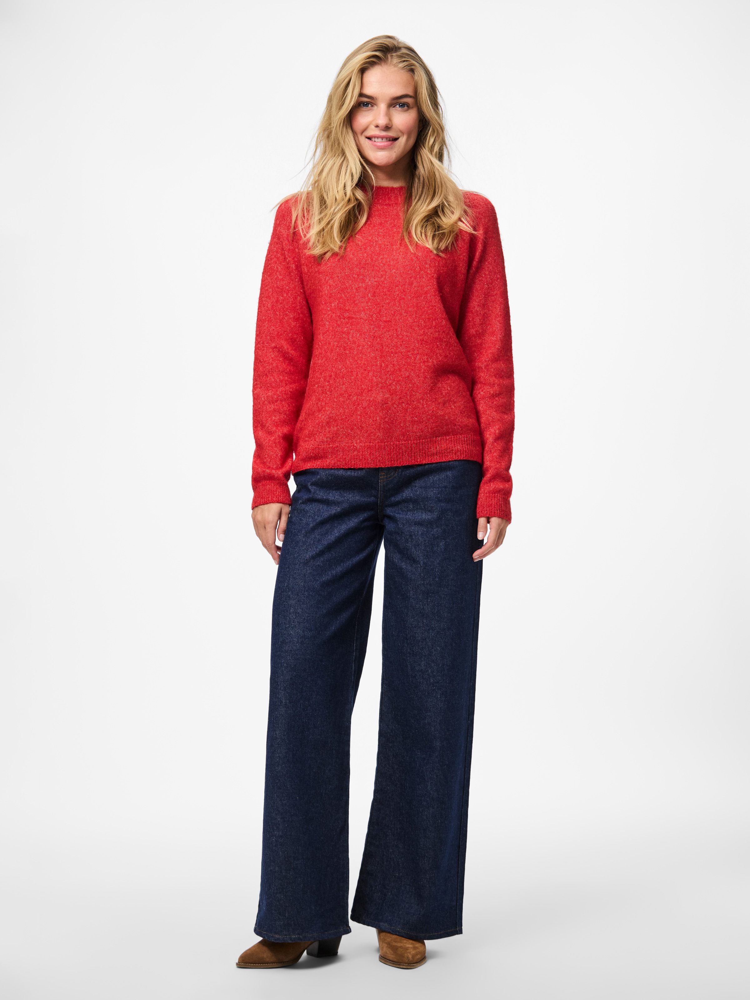 pieces Pull en tricot »PCJULIANA LS O-NECK KNIT NOOS BC«