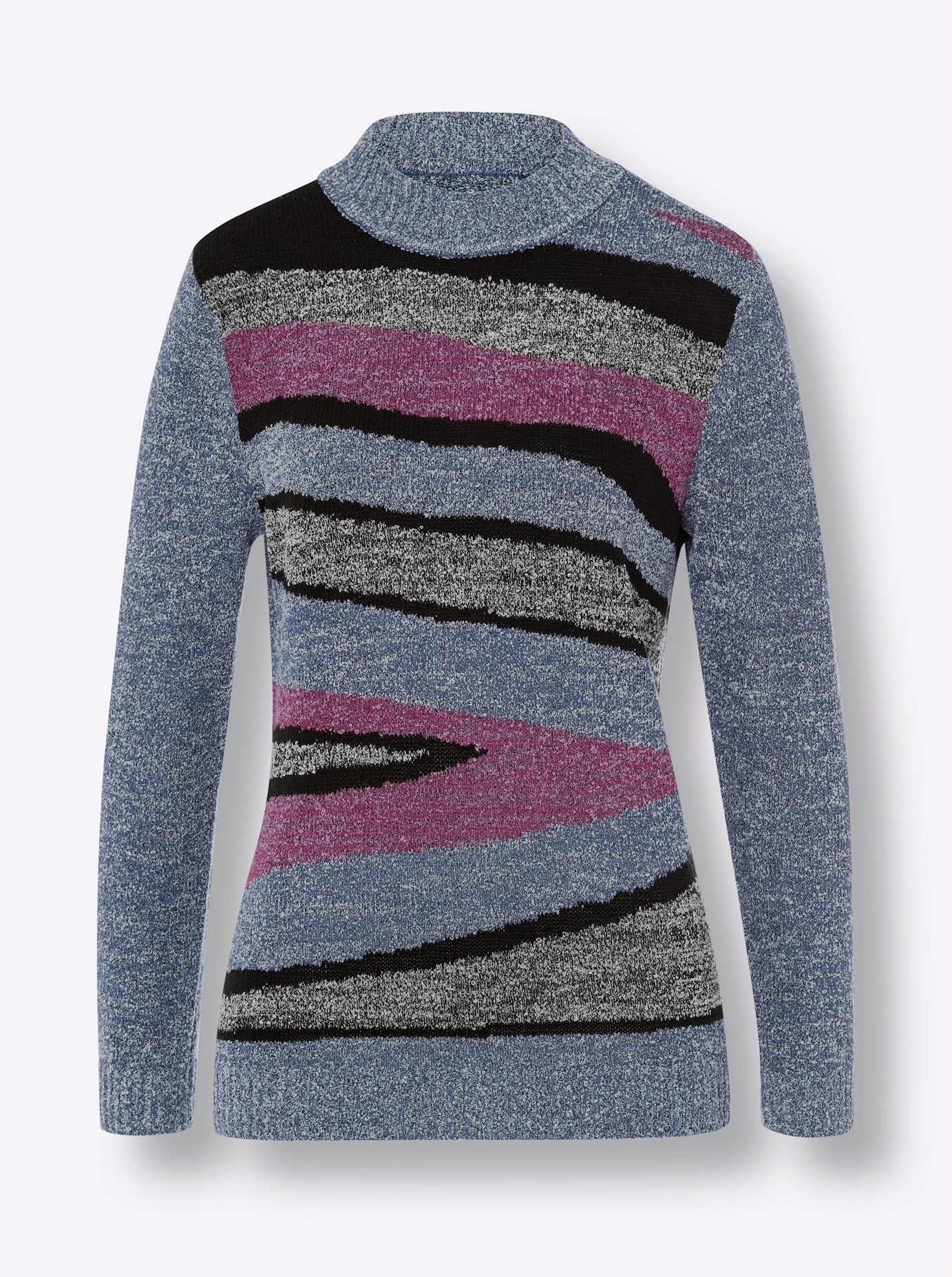 Classic Basics Pull à col montant »Stehkragen-Pullover«