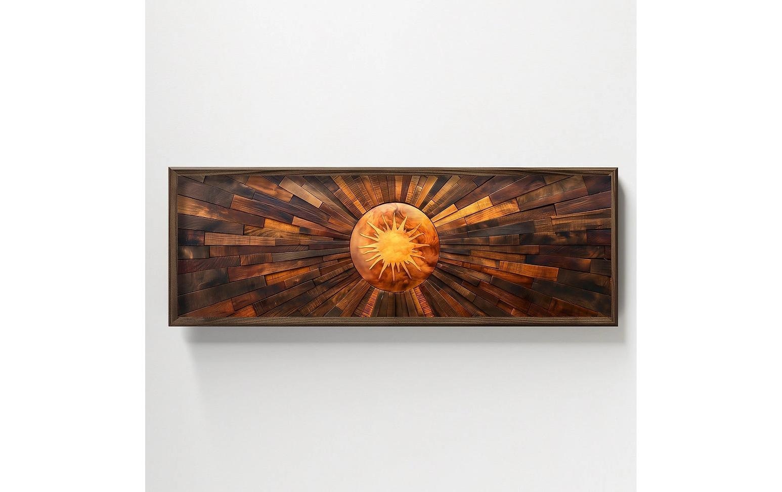 Wandbild »Wallxpert The Sun 120 x 40 cm«