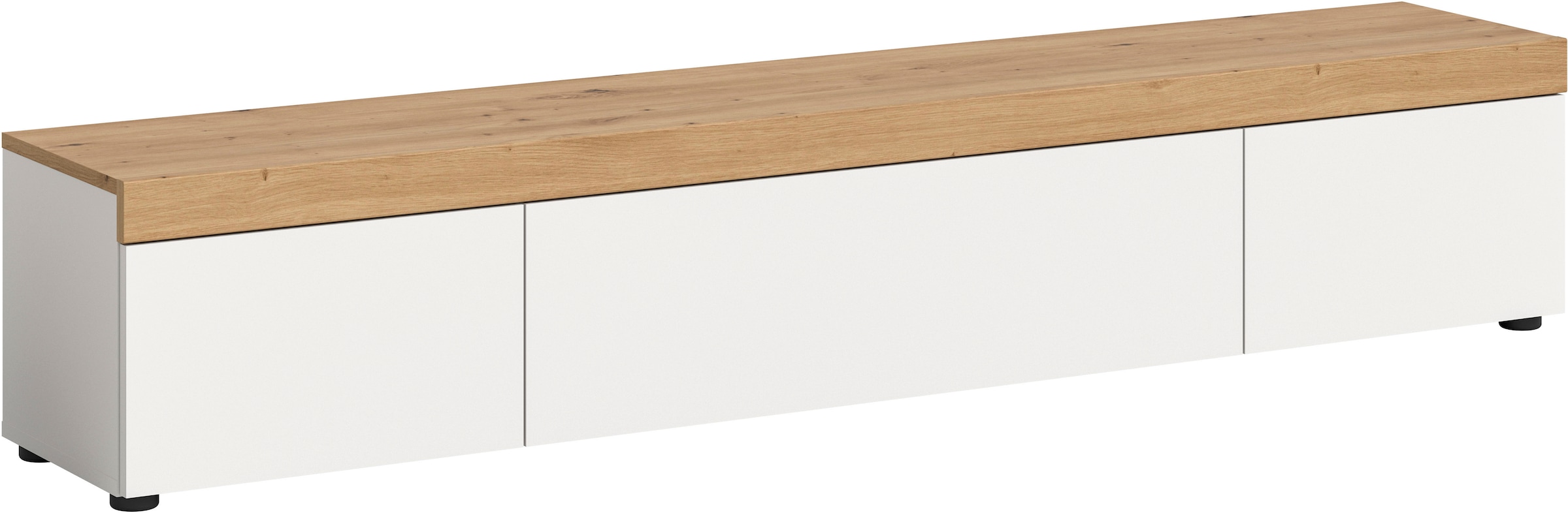 Image of Home affaire Lowboard "Svala, Breite 180 cm, 3 Klappen, 3 Fächer" 1 Stk. tlg. 3 Klappen, Lowboard, TV-Möbel, Wohnschrank