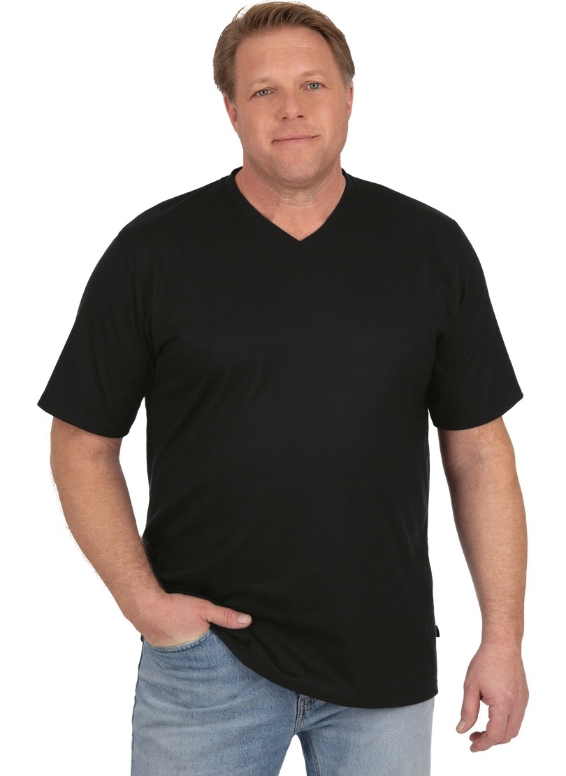 ♕ Trigema T-Shirt »TRIGEMA V-Shirt Baumwolle« DELUXE versandkostenfrei auf