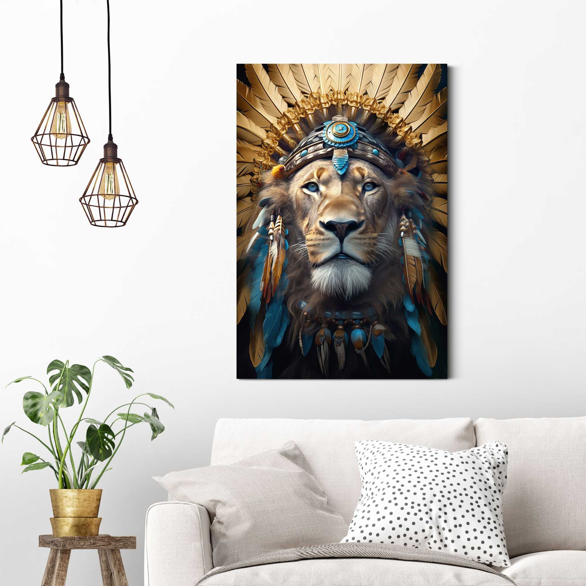 Image of Reinders Deco-Panel "Ornament Lion"