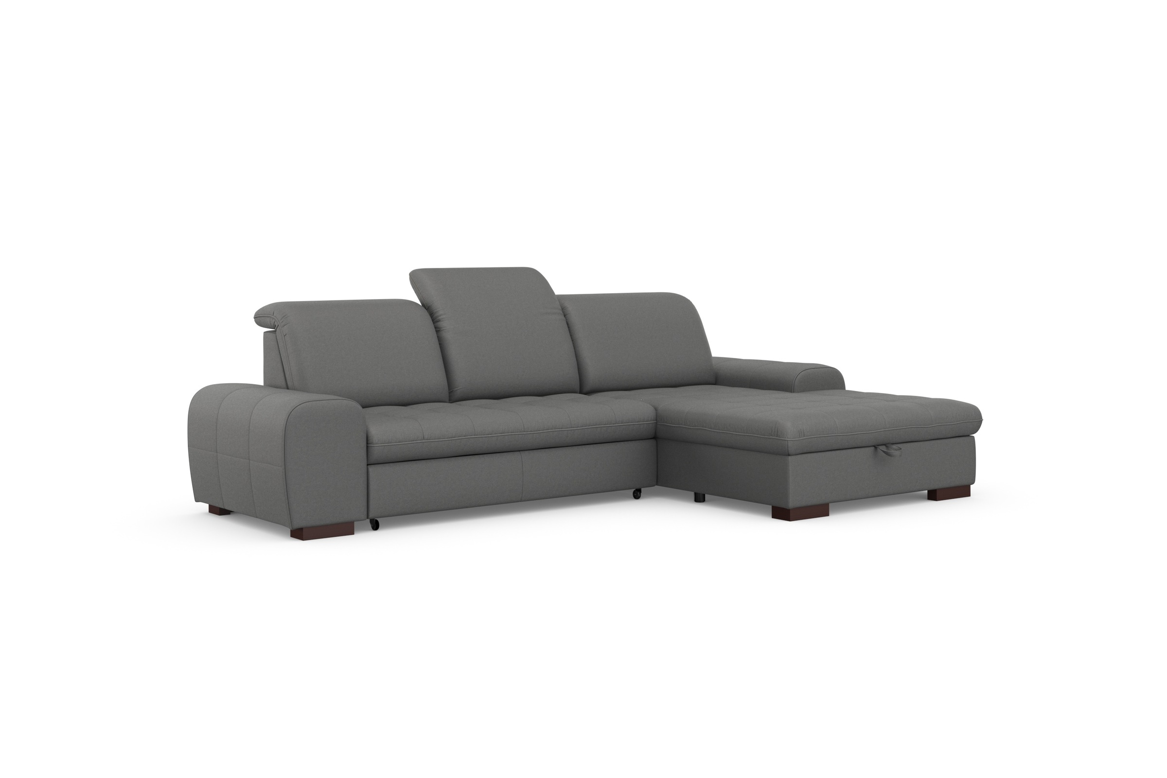 sit&more Ecksofa »Luxor L-Form«, wahlweise mit Bettfunktion, Bettkasten und Kopfteilverstellung