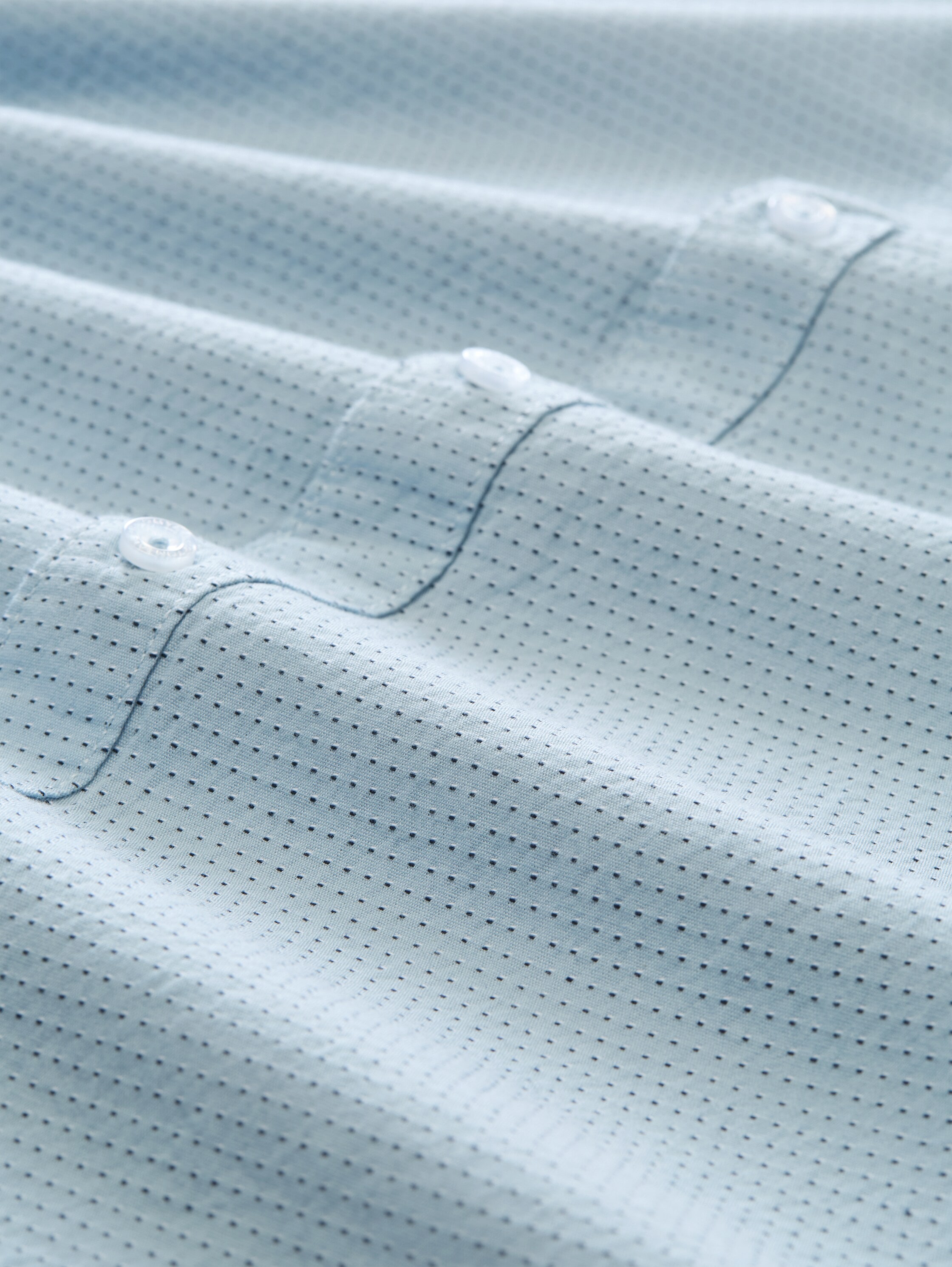 TOM TAILOR PLUS Kurzarmhemd mit Minimalprint - Grosse Grössen