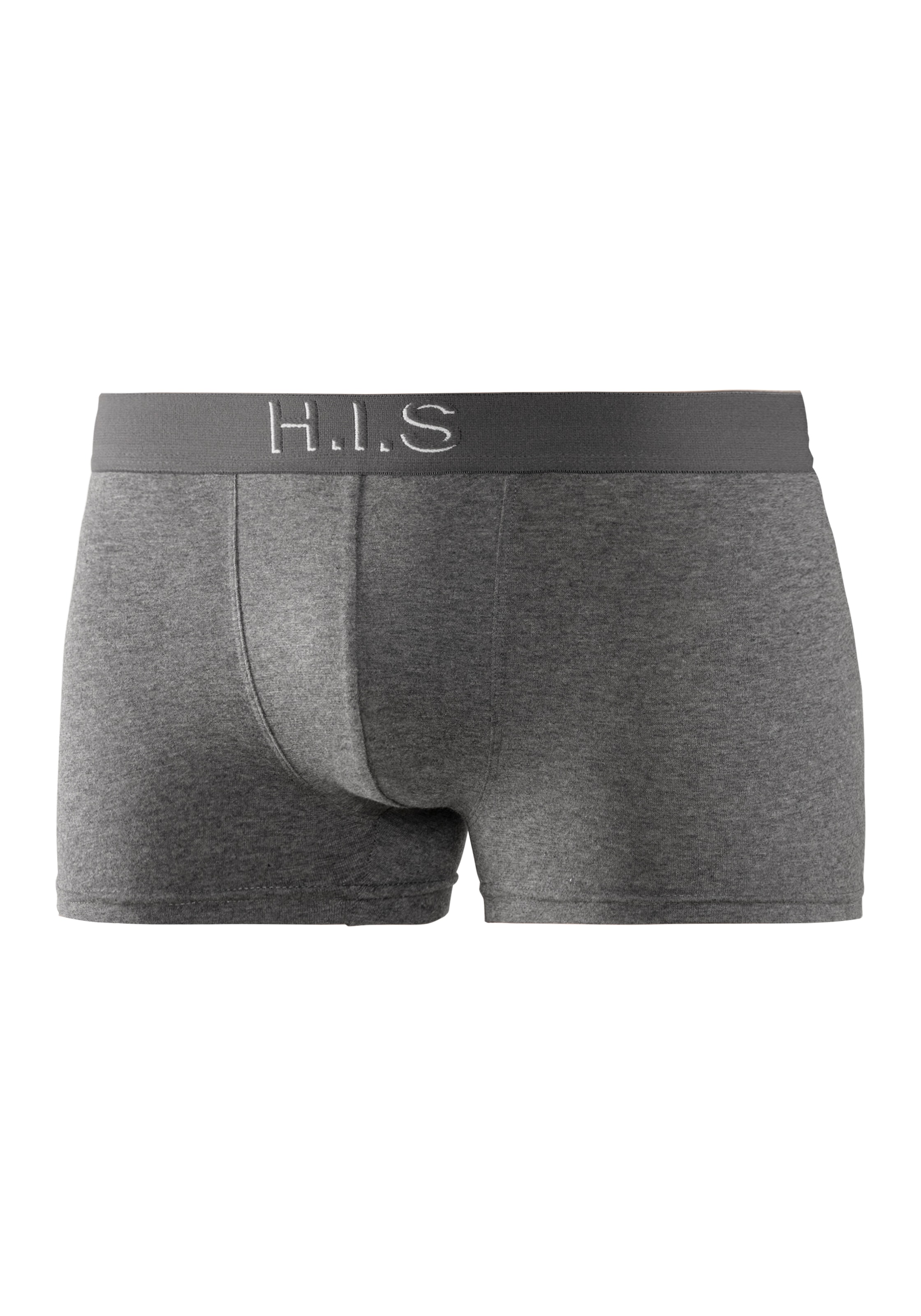 H.I.S Boxer »Boxershorts für Herren« Packung, 5 Stk. Logo Webbund mit 3D Effekt