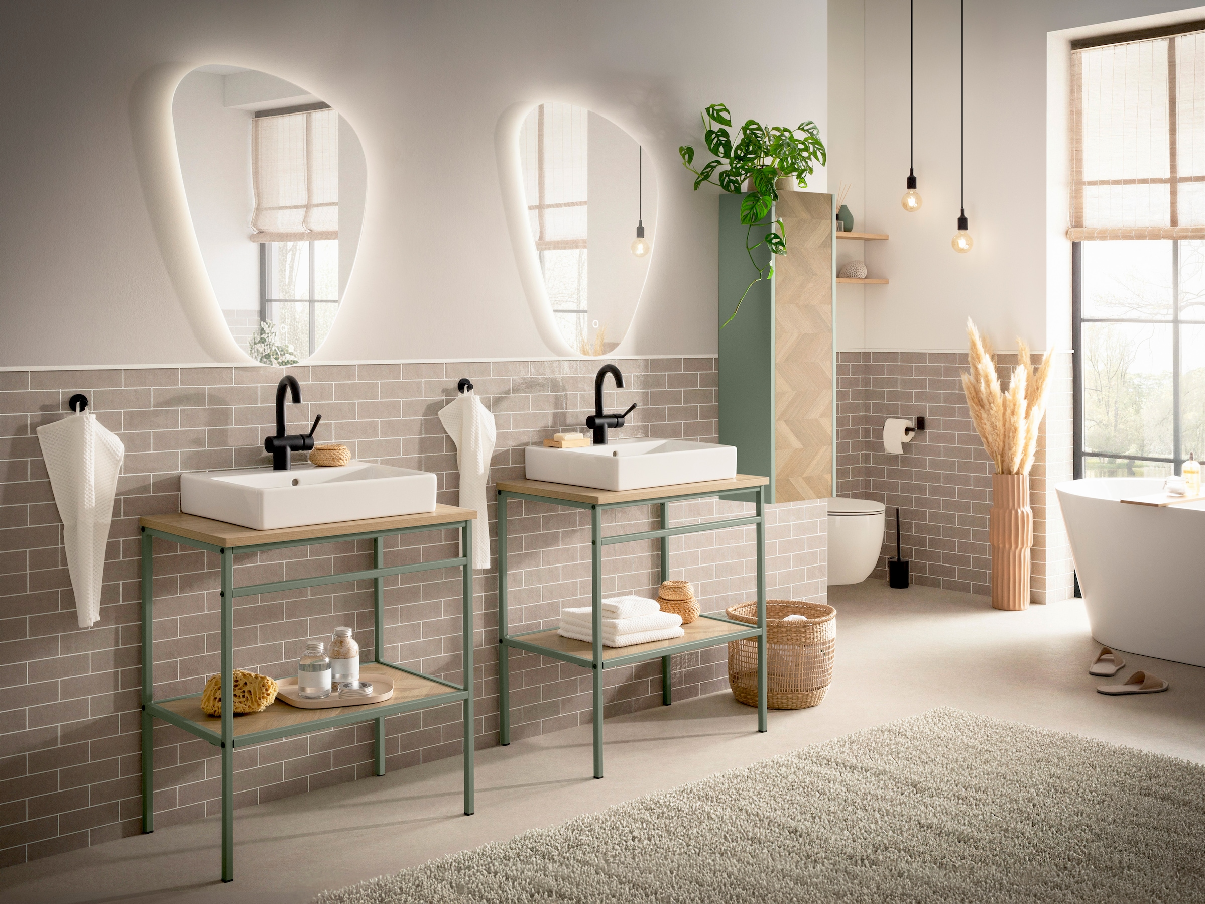 welltime Waschtisch 1 Stk. tlg. Made in Germany