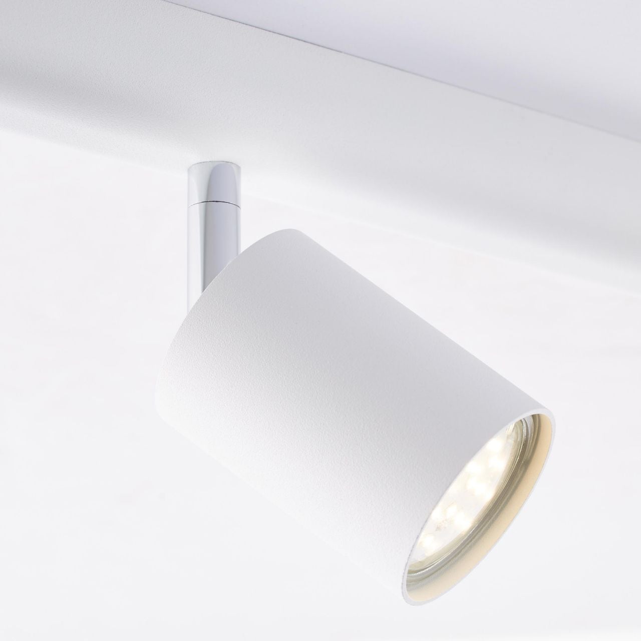 Brilliant Deckenstrahler »Different«, 6 flammig, Leuchtmittel GU10 | ohne Leuchtmittel, Spotbalken 6flg weiss