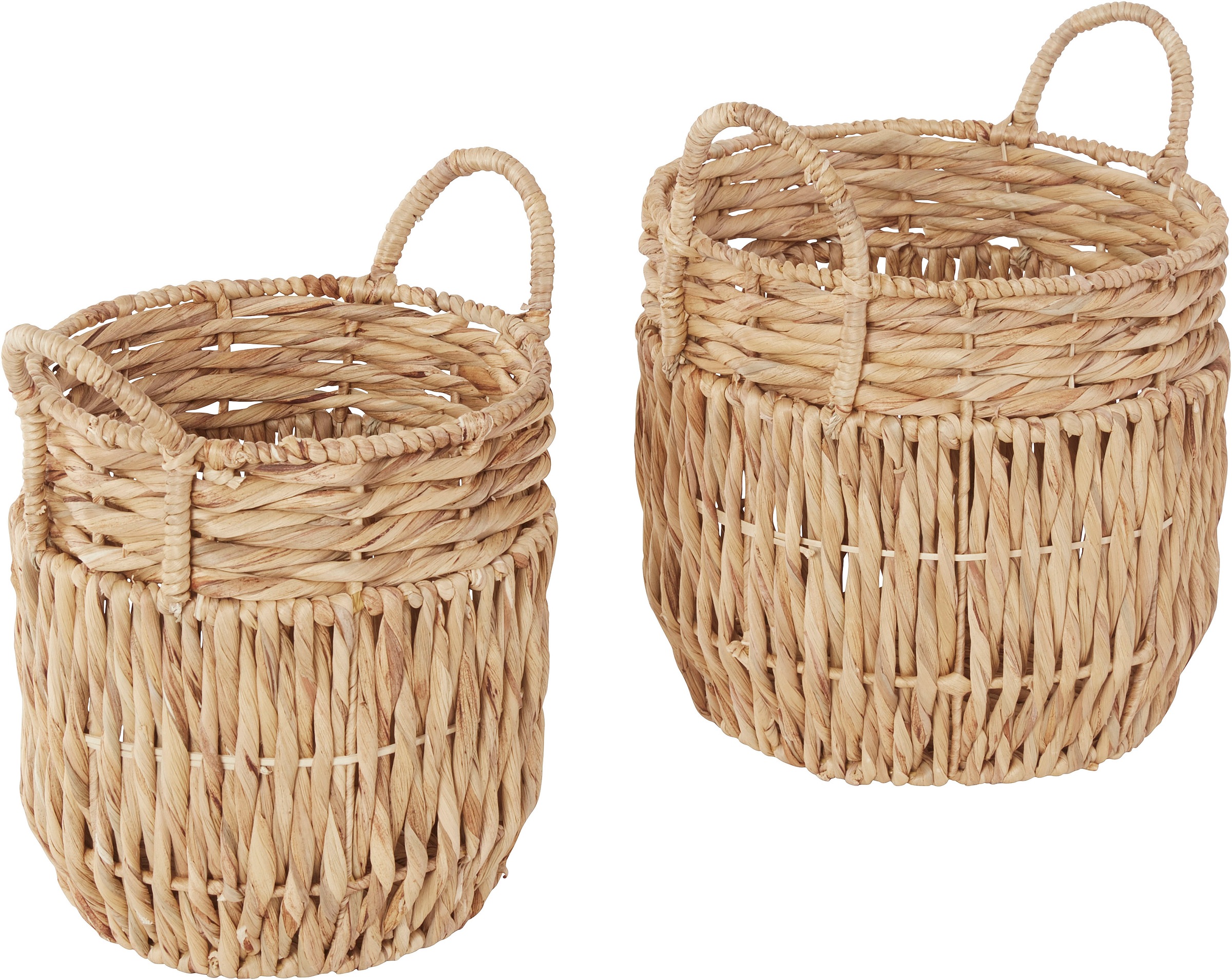 Image of GOODproduct Dekokorb »Haakon«, (Set, 2 St.), Aufbewahrung, aus Wasserhyacinthe bei Ackermann Versand Schweiz