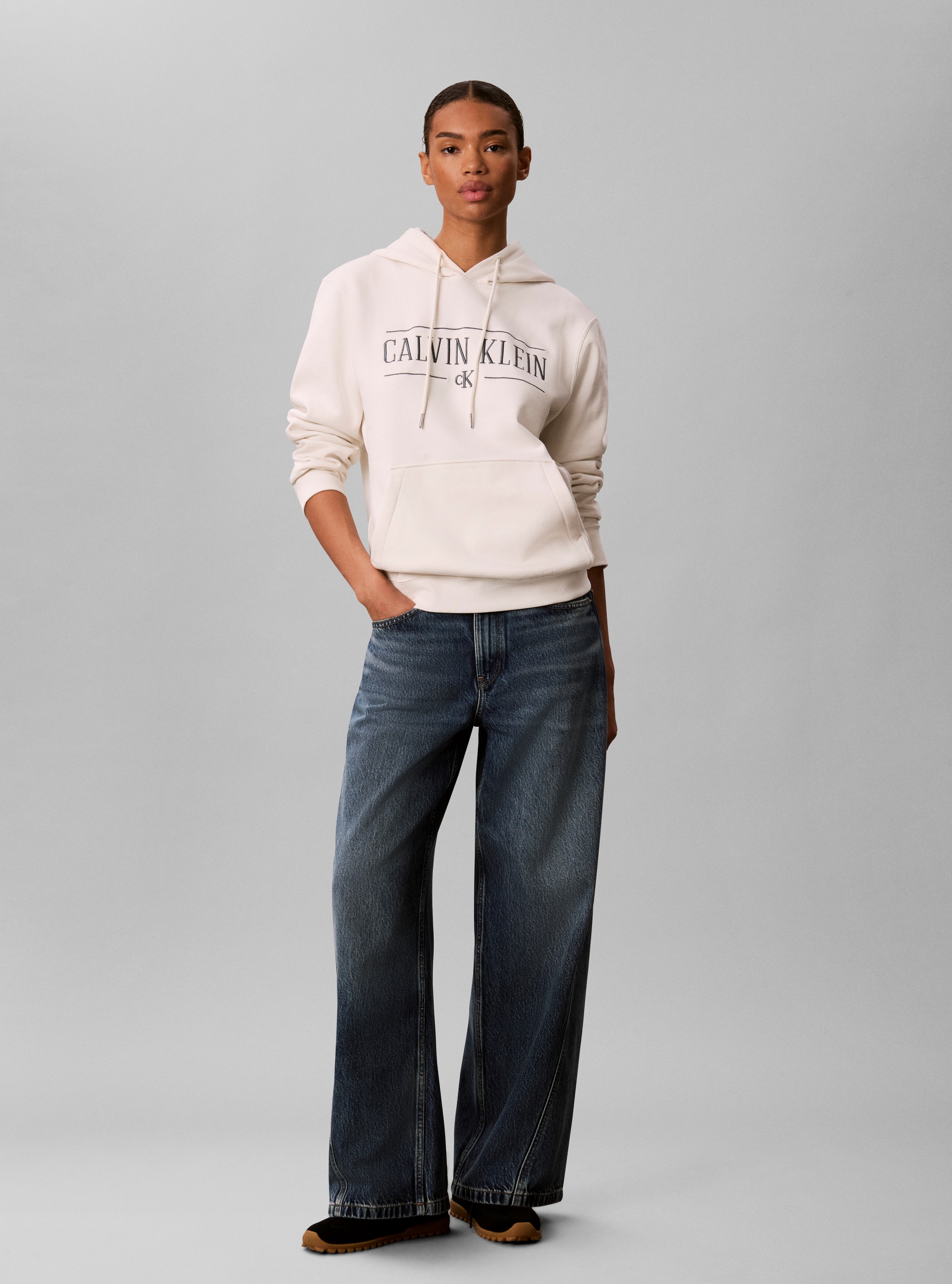 Calvin Klein Sweat à capuche , coupe régulière avec capuche
