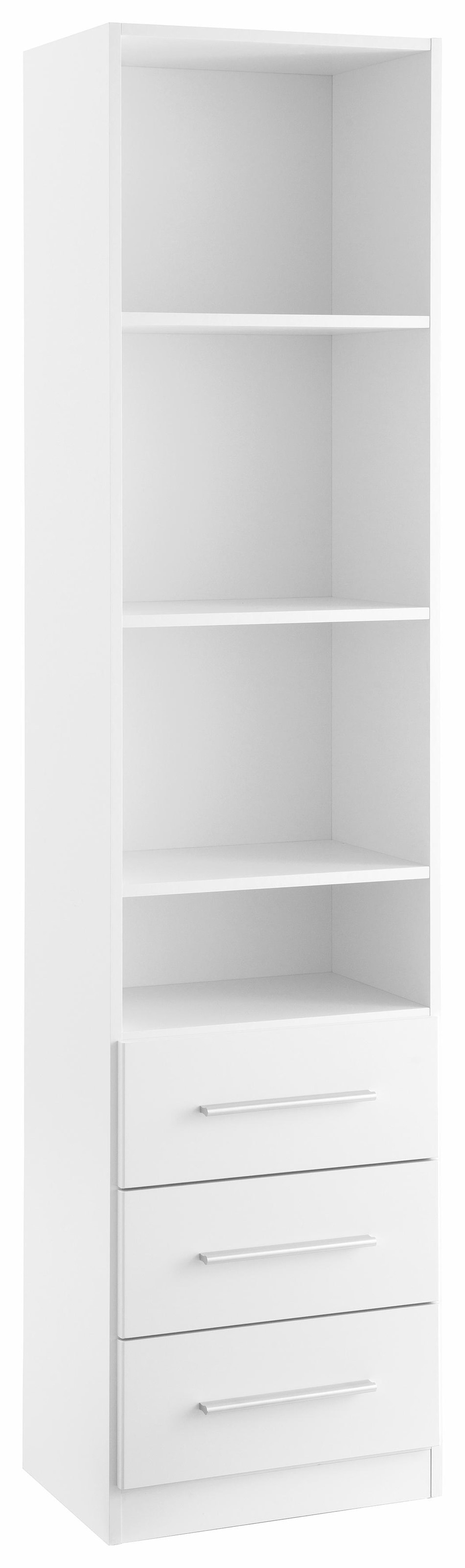 rauch Standregal »Regal Bücherregal Mehrzweckregal Aufbewahrungsregal MINOSA«, Breite 47 cm mit 3 Aussenschubkästen sowie 3 Böden MADE IN GERMANY
