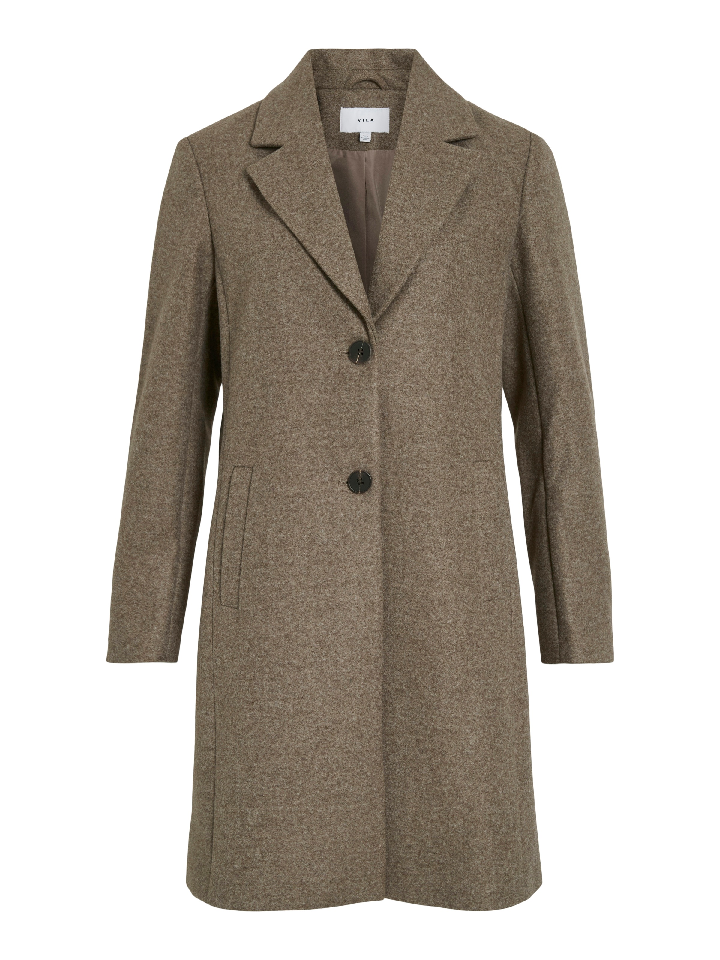 Vila Kurzmantel »VICLAUDIA BUTTON COAT - NOOS«