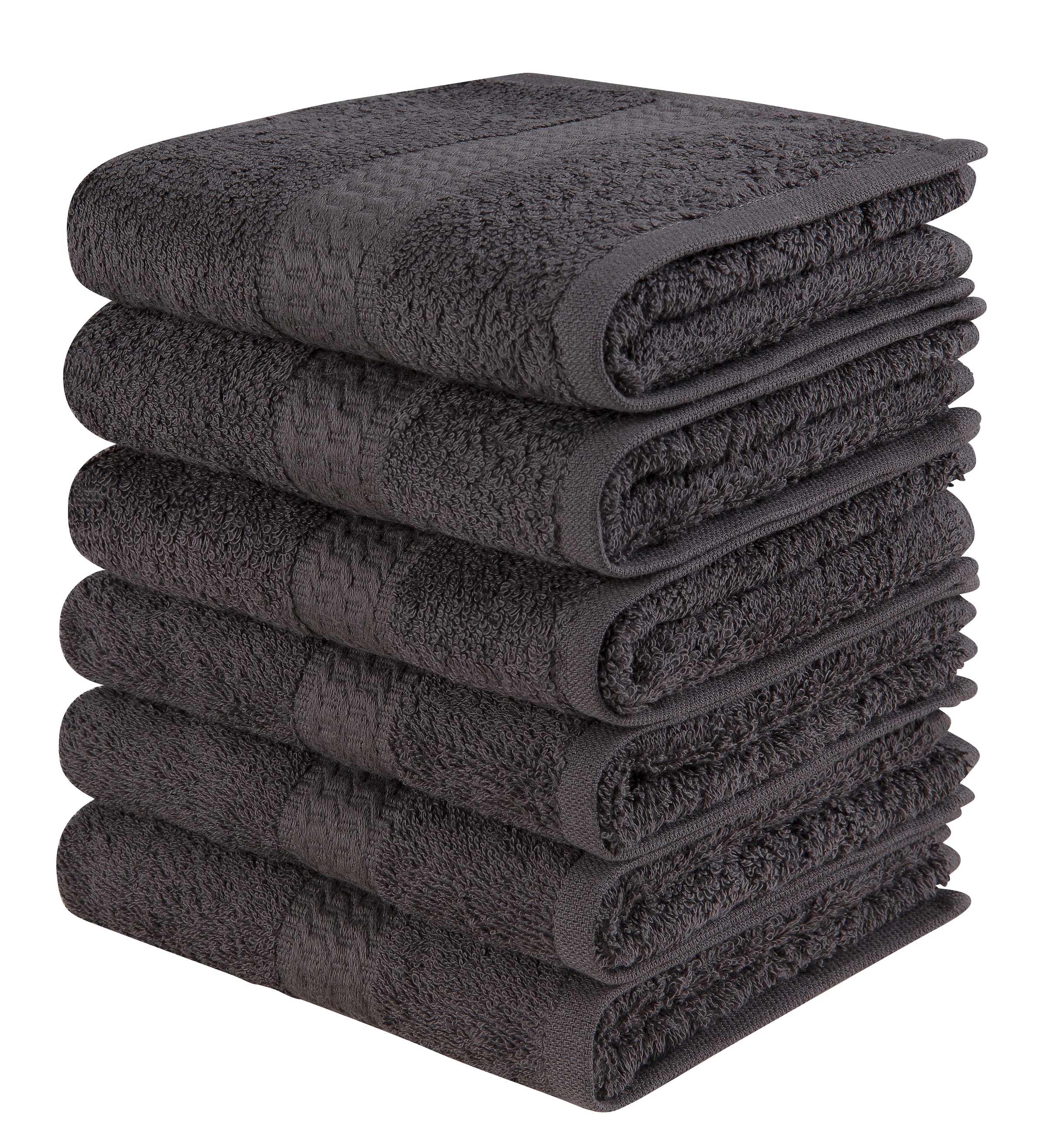 Handtuch-Set 30x50cm 100% my Uni-Farben, auf Baumwolle Set Serie, »Juna«, Gästehandtücher in als und (6 versandkostenfrei St.), home