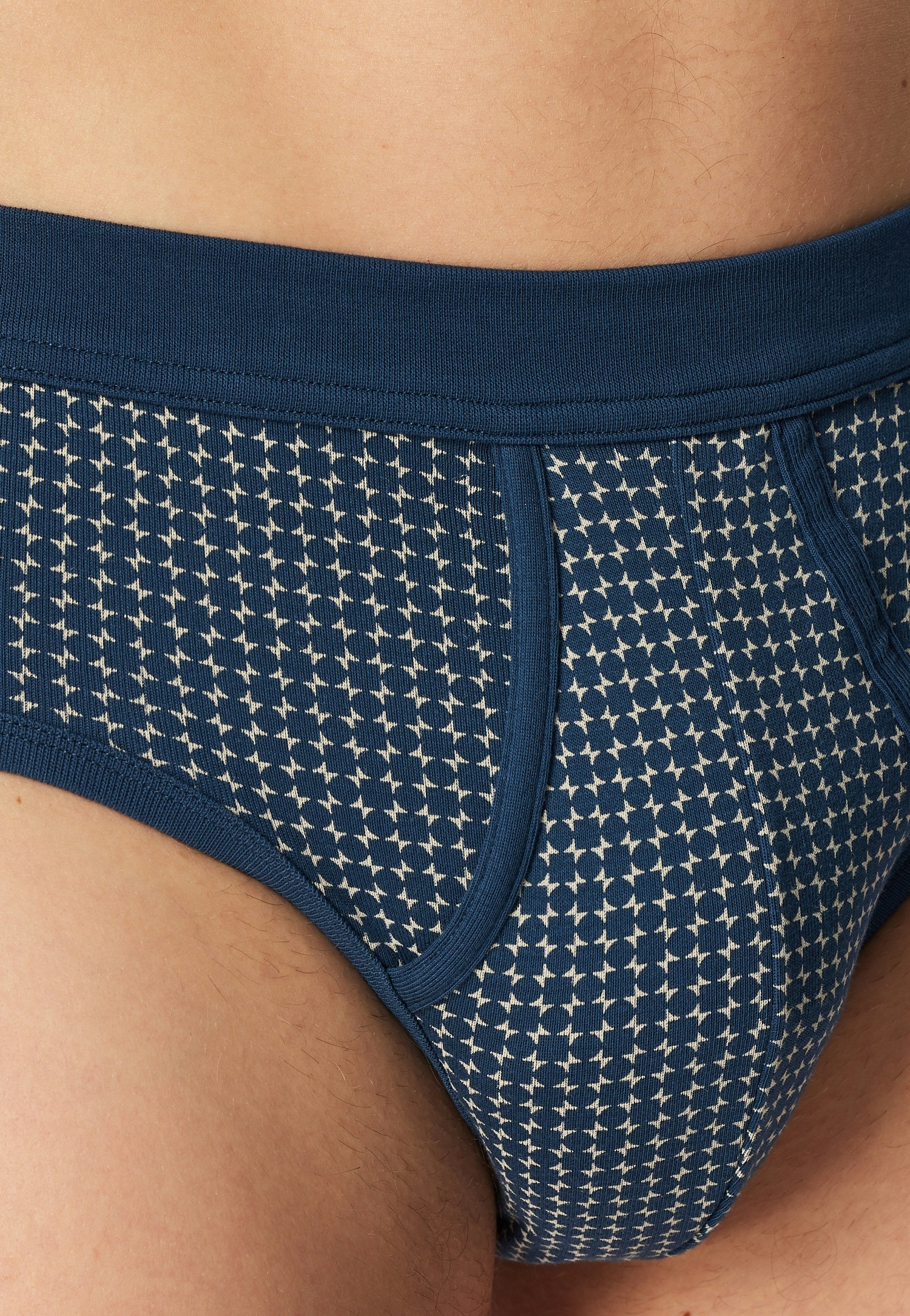 Schiesser Slip »Original Classics« pack de 2,  avec motif à carreaux contrasté