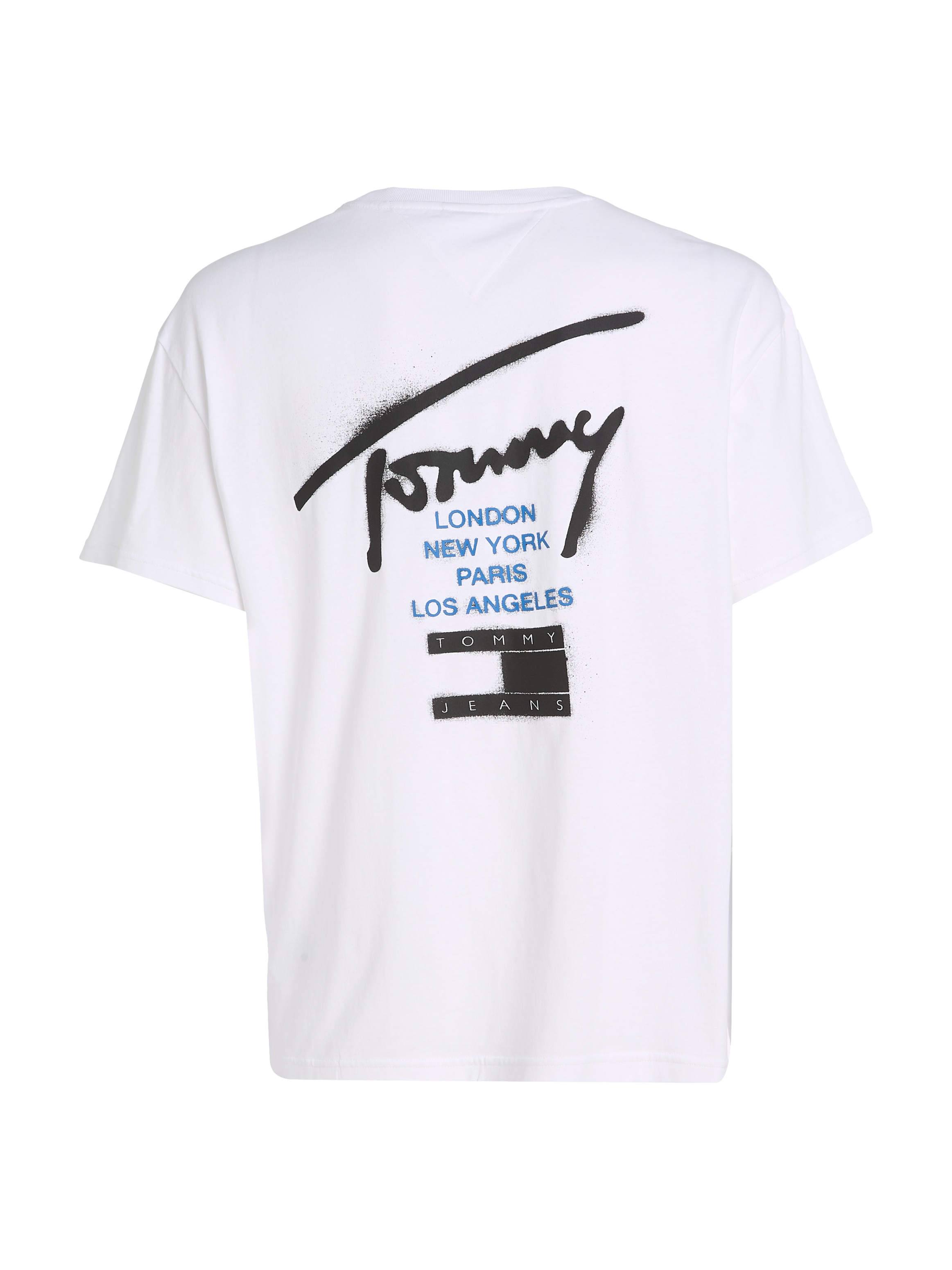 Tommy Jeans T-Shirt »TJM REG GRAFFITI SIG TEE EXT«, mit Logoschriftzug