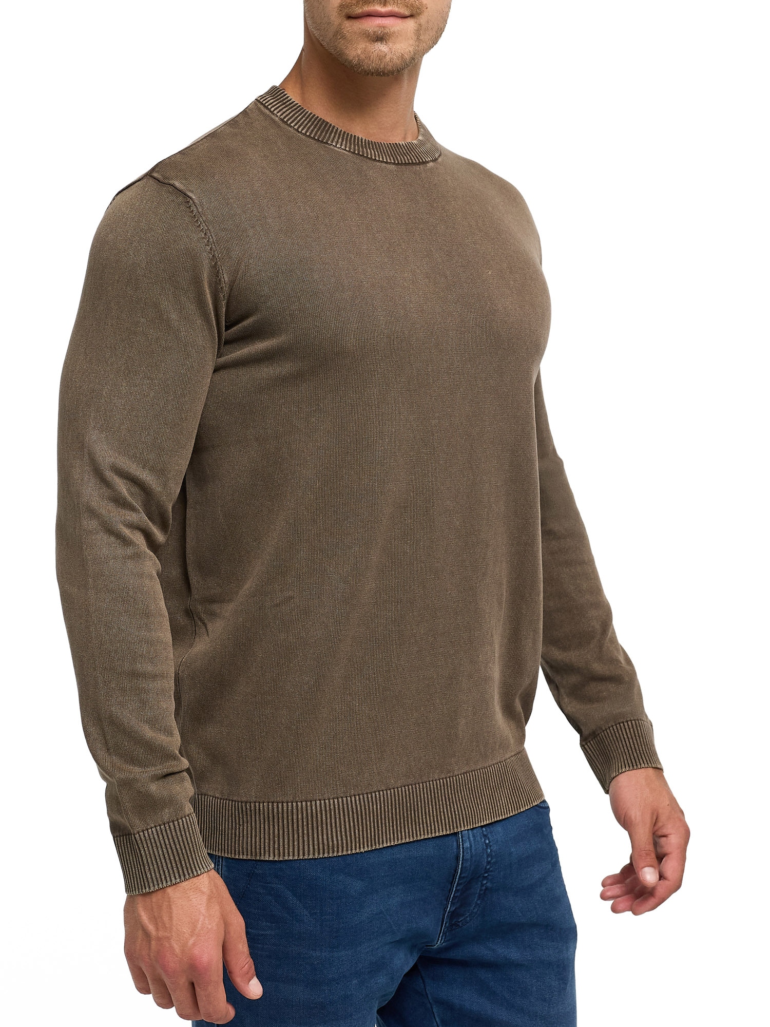 Indicode Pull à col rond »INArkmill o-neck« coton, coupe régulière