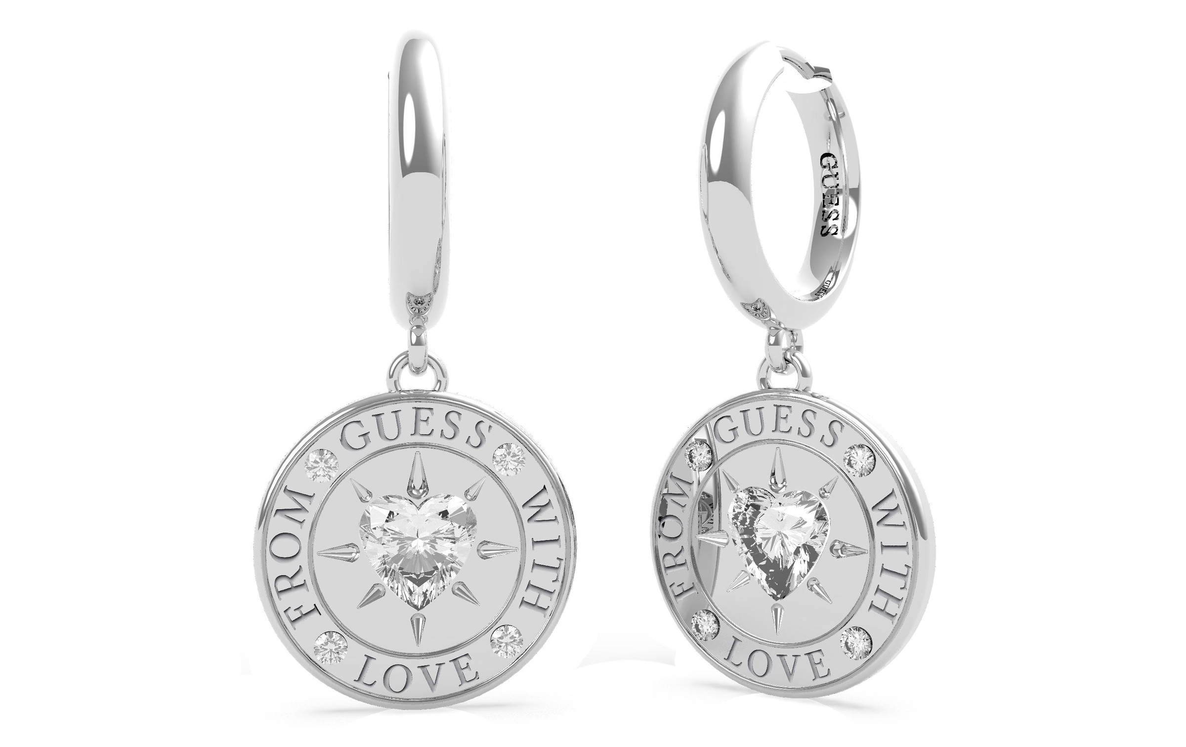 Image of Guess Paar Ohrstecker »With Love Edelstahl« bei Ackermann Versand Schweiz