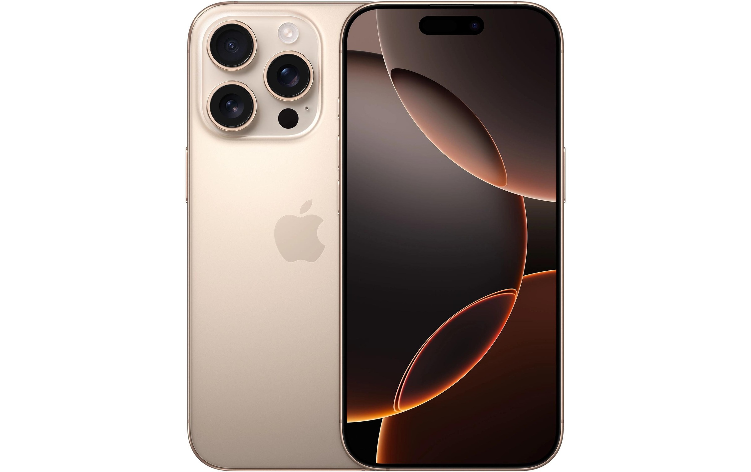 Apple Smartphone »iPhone 16 Pro DEP«, Titan Wüstensand, MYNK3QL/A