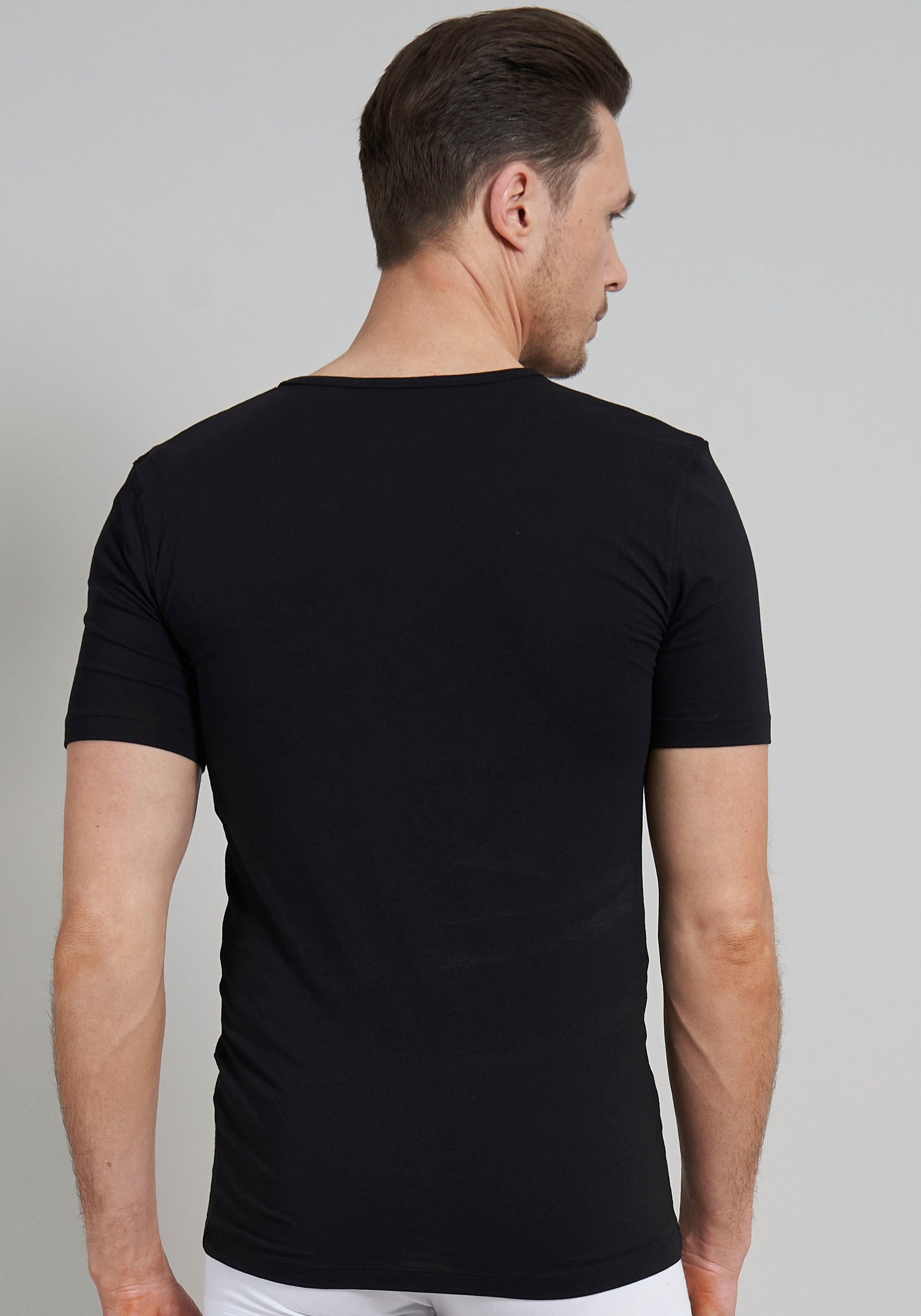 BALDESSARINI Unterhemd »Shirt, 1/2, V-Ausschnitt«, (Packung, 2 St., 2 Tlg.), mit kurzem Arm