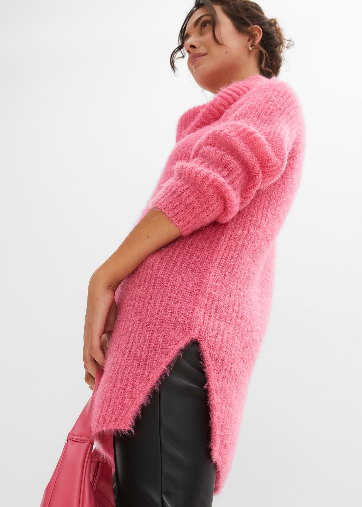 bonprix Rollkragenpullover Oversize-Rollkragenpullover