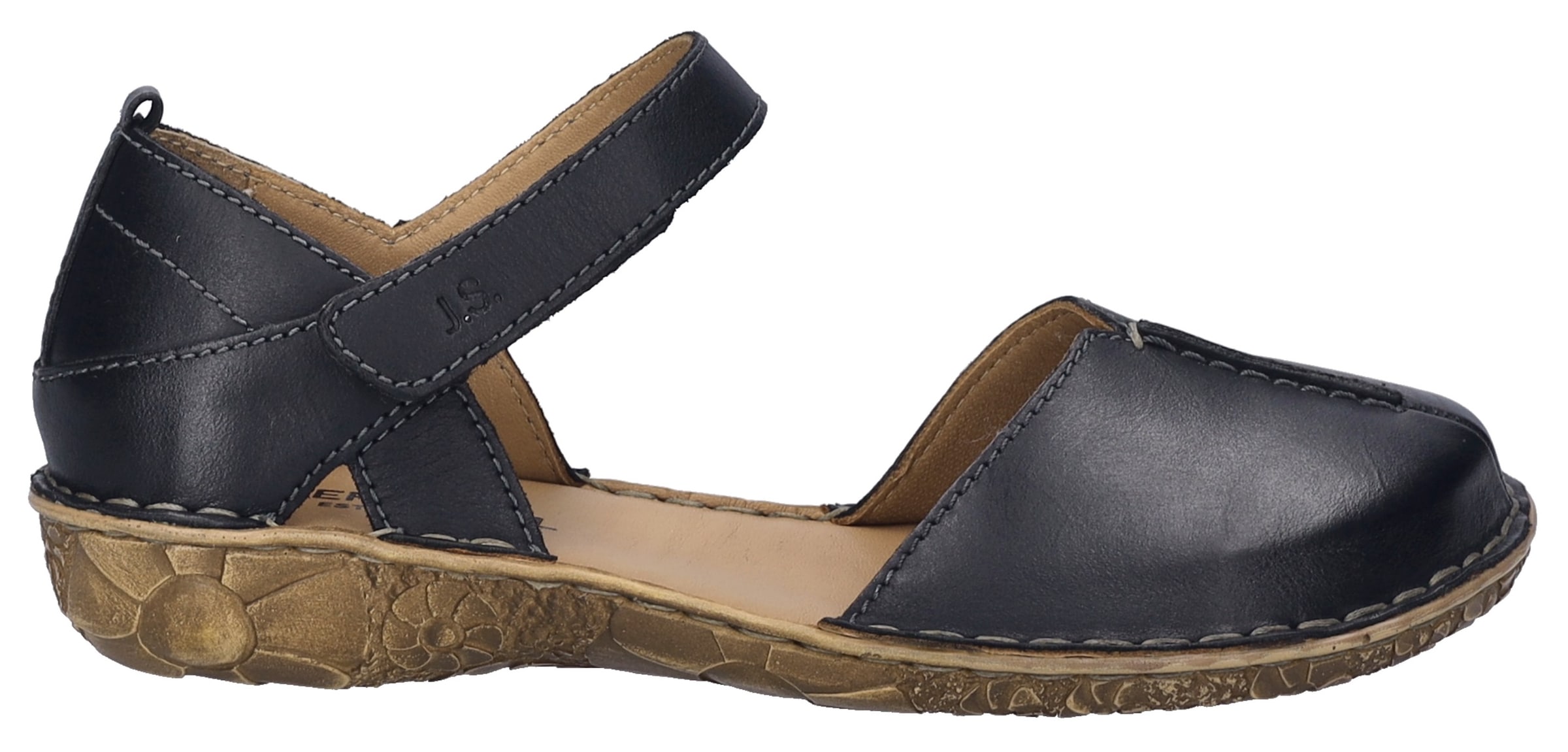 Josef Seibel Ballerines à lanières »ROSALIE 42«  , Sandale, Spangenschuh, Komfortschuh mit Klettverschluss