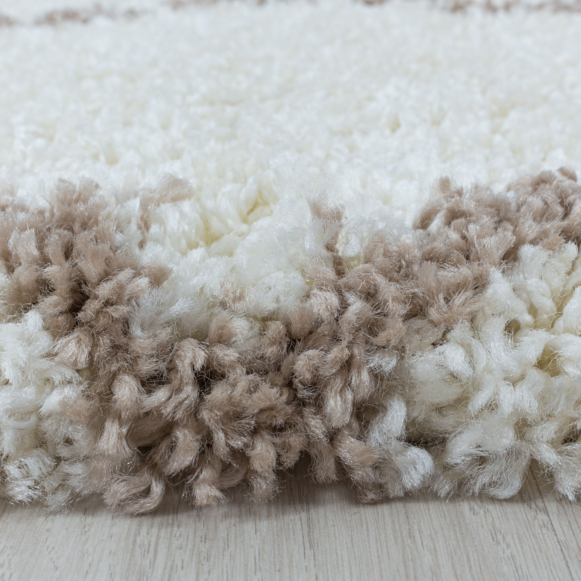 Ayyildiz Teppiche Hochflor-Teppich »ALVOR 3401«, rund, 50 mm Höhe, Shaggy, Langflor, pflegeleicht, Wohnzimmer