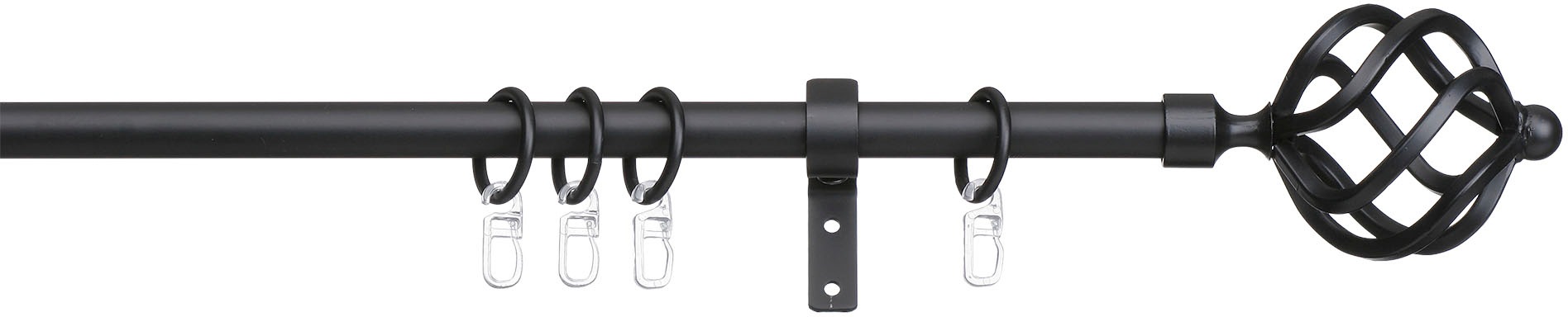 Image of indeko Gardinenstange »Arezzo«, 1 läufig-läufig, Fixmass bei Ackermann Versand Schweiz