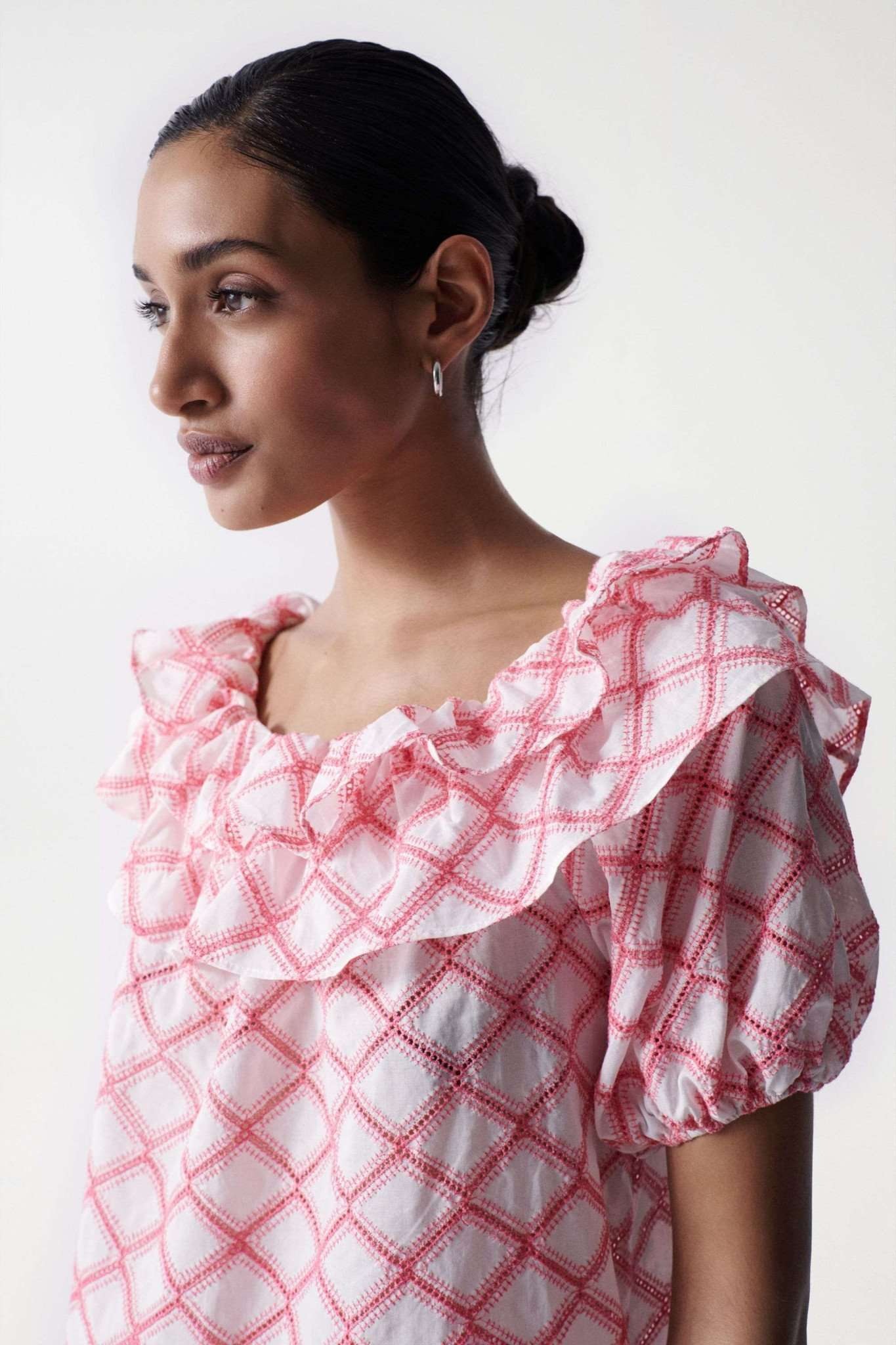 Salsa T-Shirt »T-Shirts Embroidery Off-Shoulder«