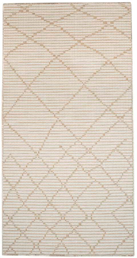 Carpet City Outdoorteppich »PALM3526«, rechteckig, 5 mm Höhe, Wetterfest & UV-beständig, für Balkon, Terrasse, Küche, flach gewebt