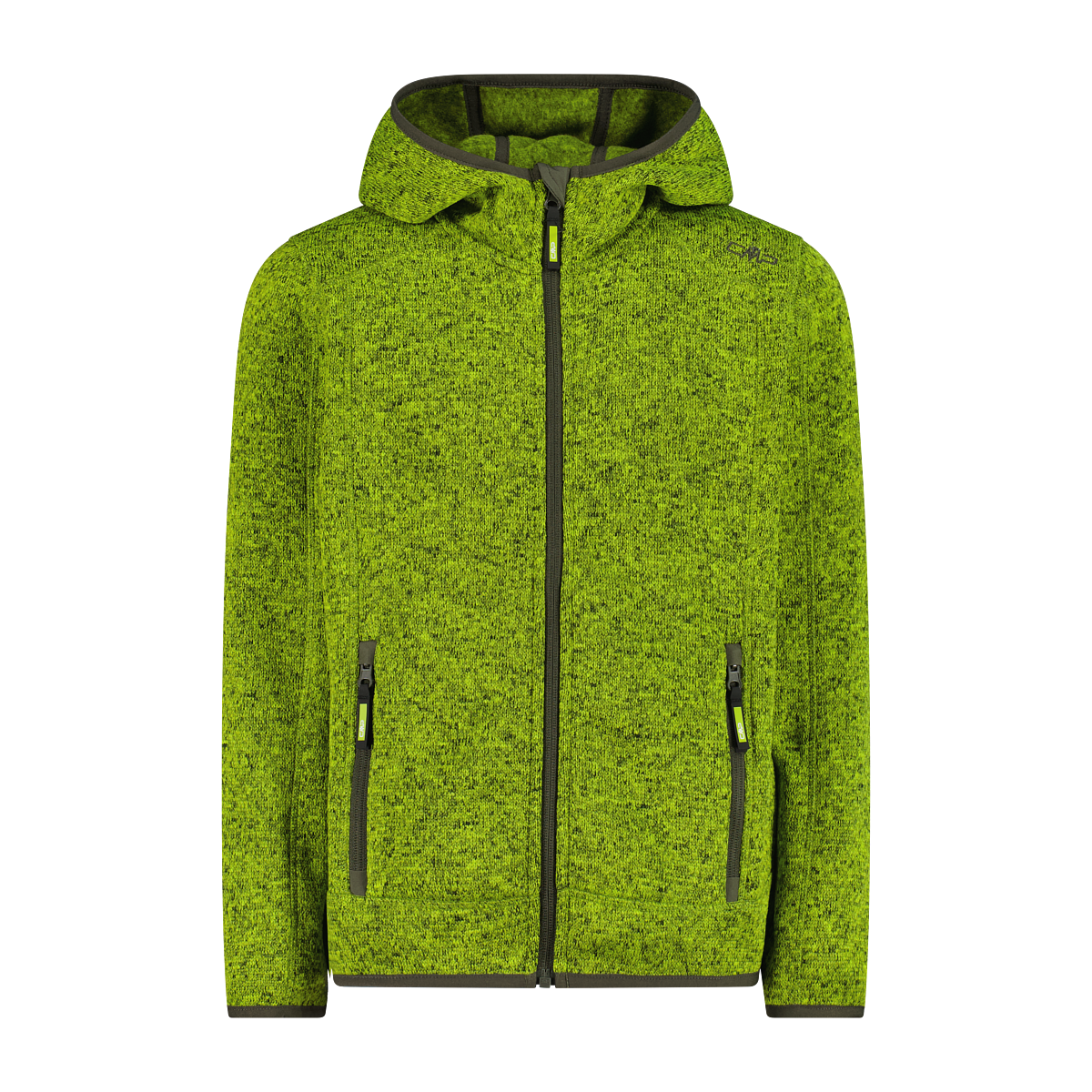CMP Veste en laine polaire »KID JACKET FIXED HOOD« avec capuche déperlant, coupe-vent, avec capuche, isolant thermique