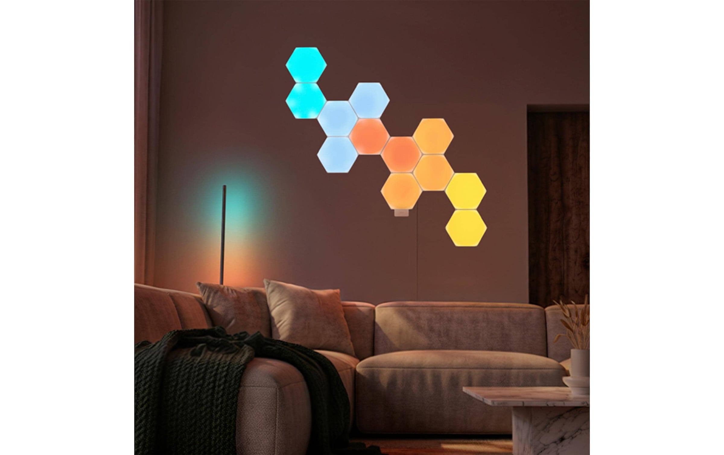Philips Hue Draps de lit »Nanoleaf Wall light module EU«
