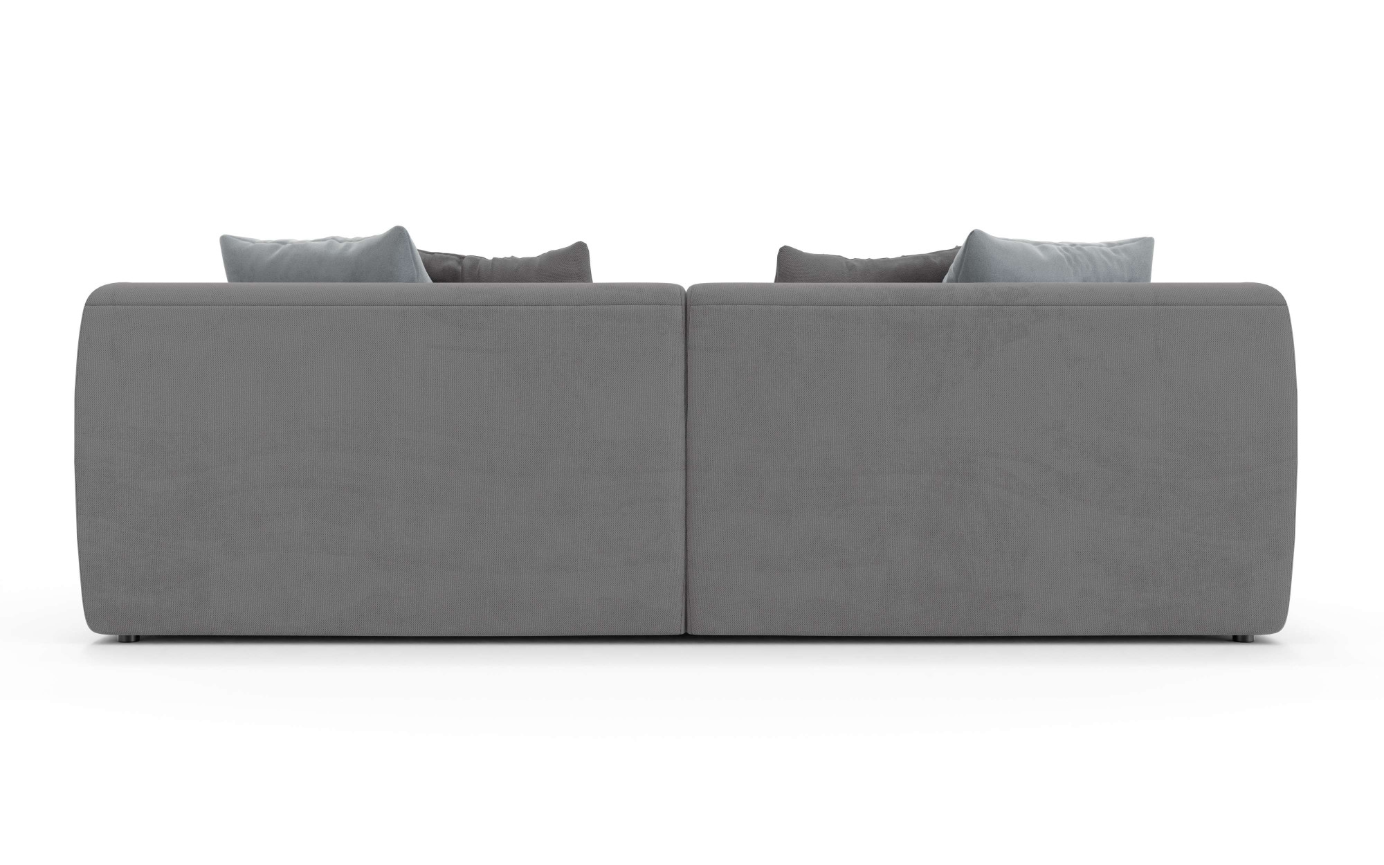 s.Oliver Big-Sofa »COBBO 3-Sitzer Design-Sofa Bubble-Optik, Masse B/T/H: 259/126/104 cm« mit vielen Kissen, moderne Steppung und hoher Sitzkomfort
