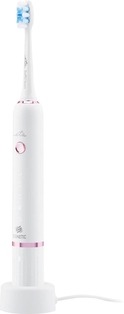 eta Brosse à dents sonique »Sonetic ETA970790000« 2 cuis Aufsteckbürsten Innovative Schalltechnologie MOVE+ (bis zu 40.000 Bewegungen/Minute)