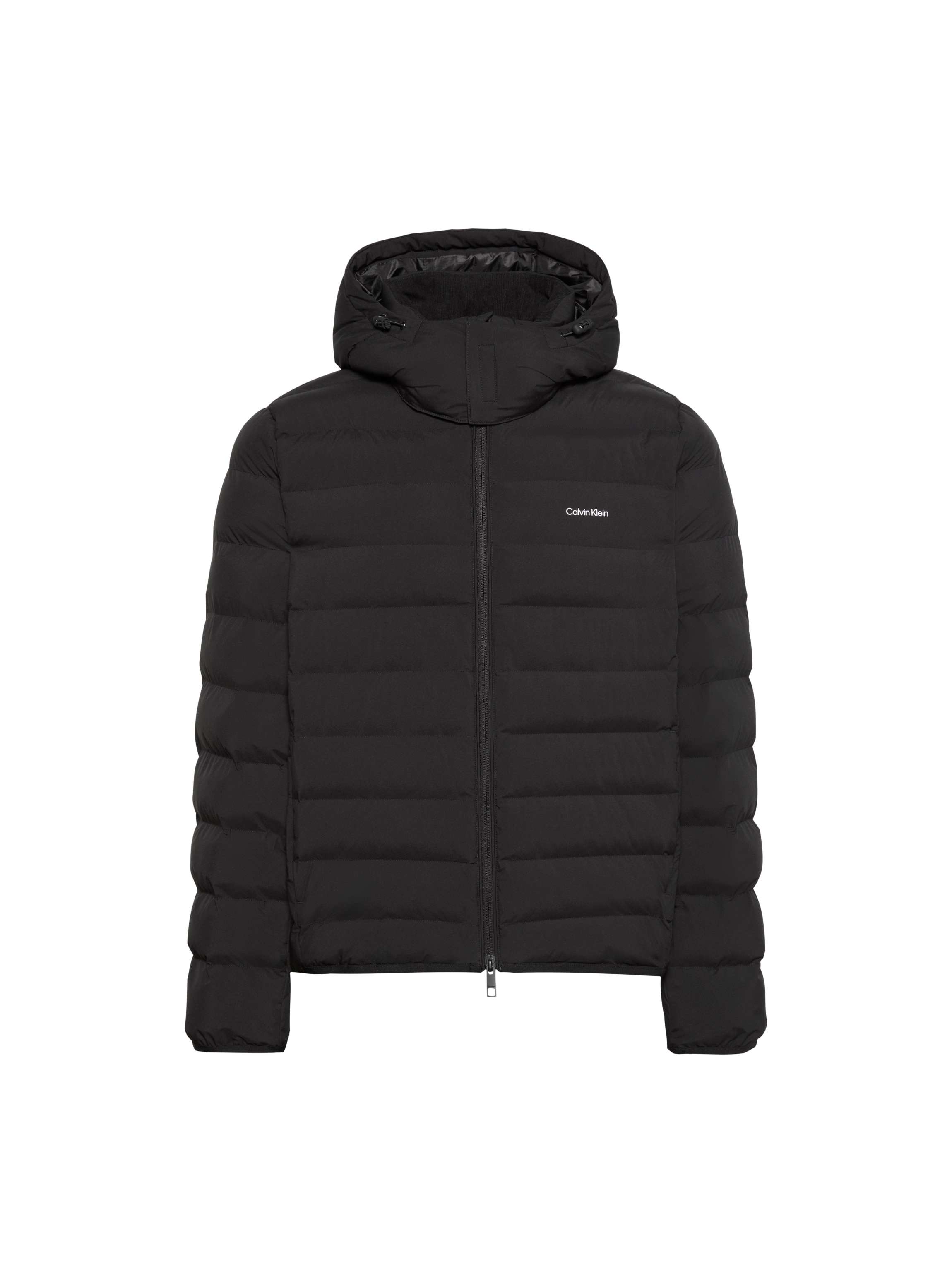 Calvin Klein Jeans Steppjacke »NYLON HOODED PUFFER« mit Kapuze Regular fit mit Kapuze
