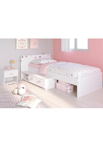 Jugendzimmer-Set »Galaxy«, (Set, 2 St., Bett und Nachttisch)