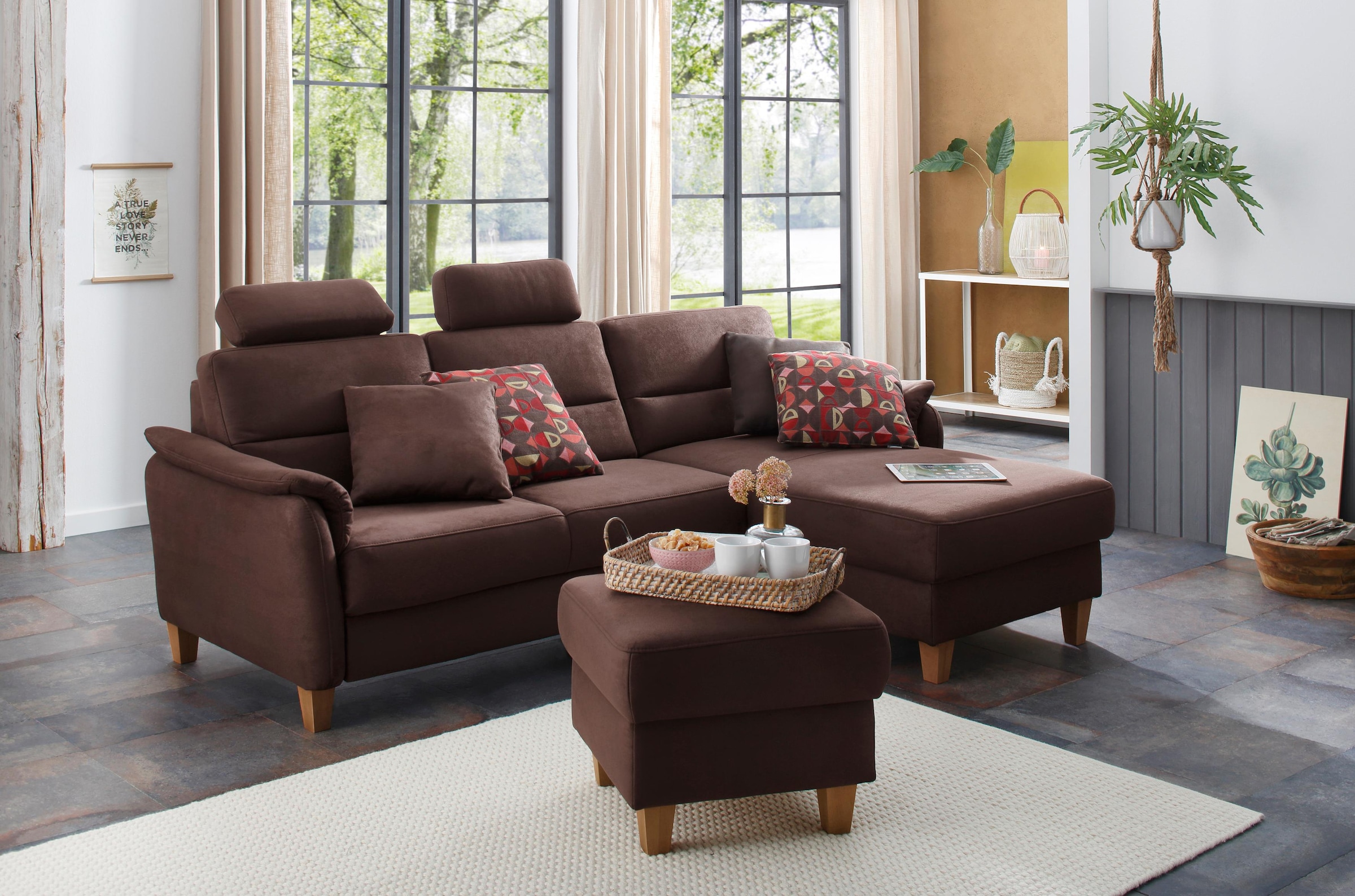 Home affaire Kopfstütze »Palmera, B: 50 cm« Set: 2 Stück, passend zur Serie