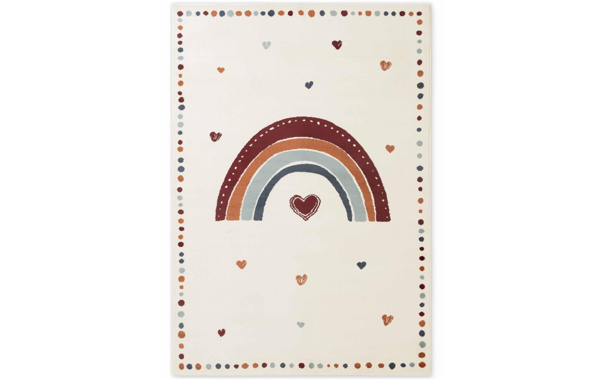 HANSE Home Tapis pour enfants »Luvy« Rectangulaire 10 mm Höhe facile d'entretien, doux, chambre d'enfant, tapis de jeu, sous-tapis de jeu