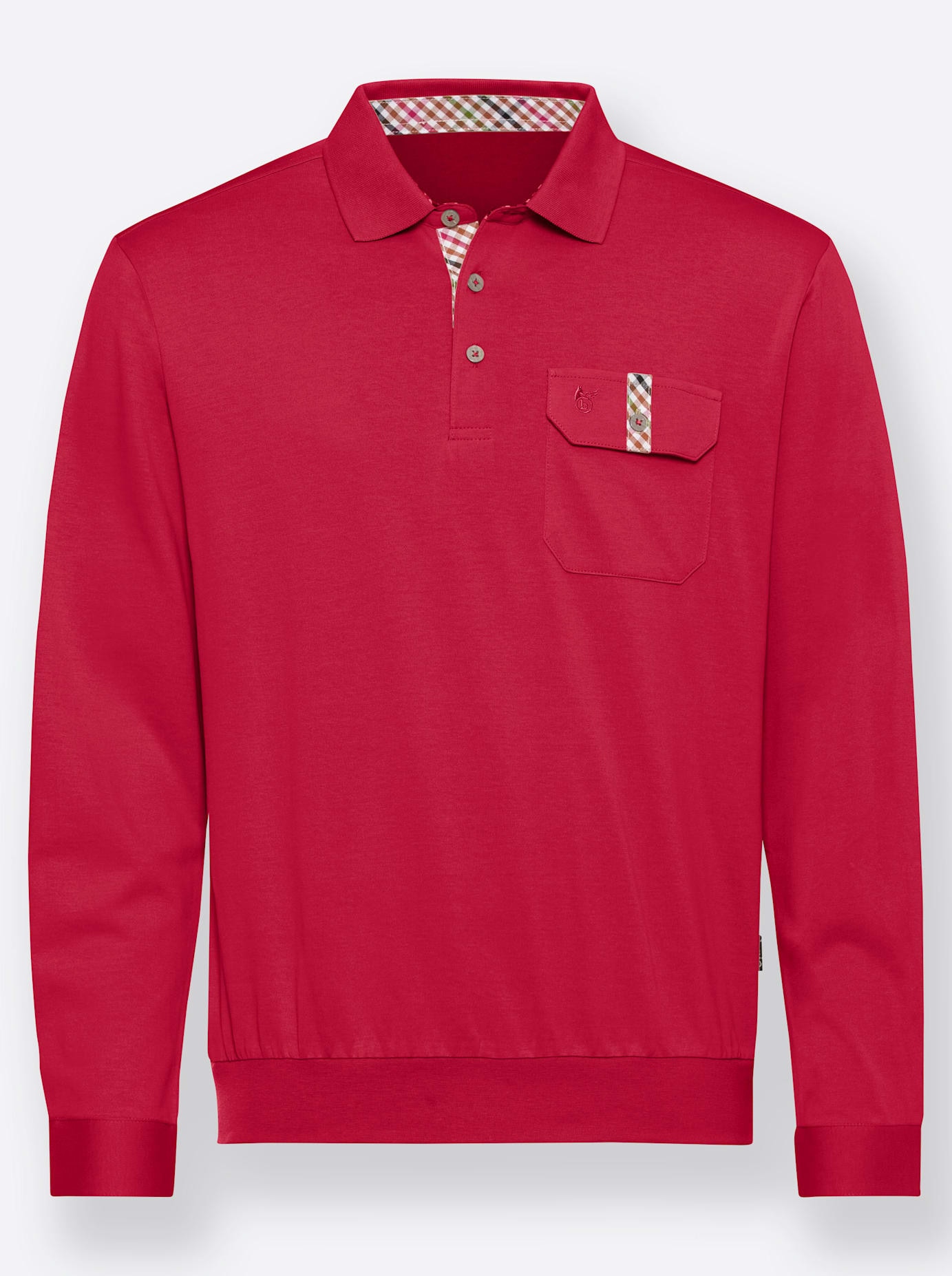 Hajo Poloshirt »Langarm-Poloshirt«