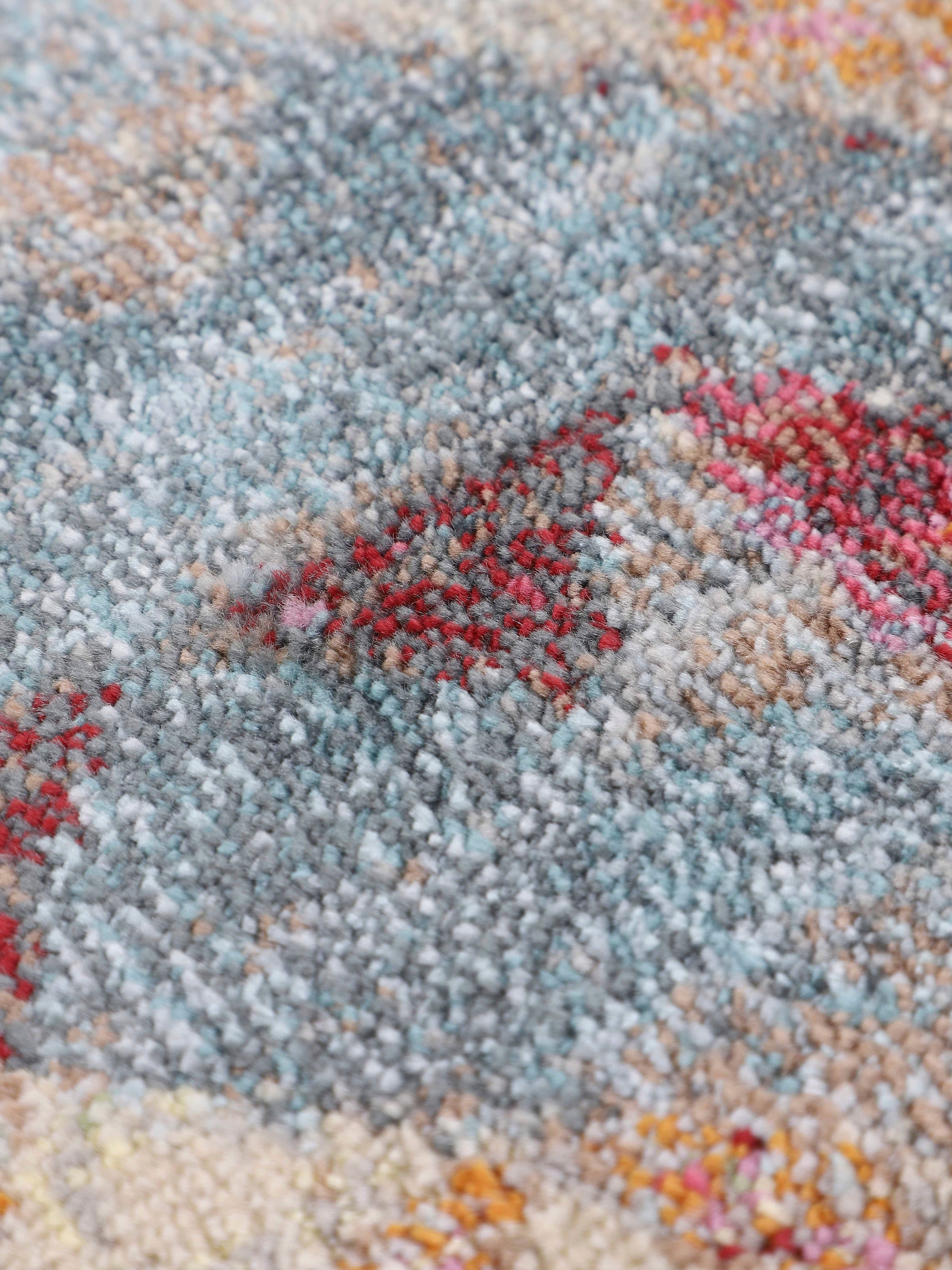 carpetfine Tapis »Lori« Rectangulaire 7 mm Höhe Vintage Grafisch Design, Wohnzimmer