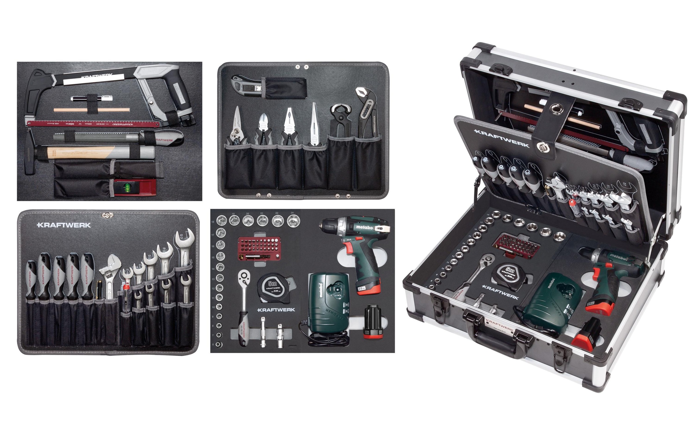 Kraftwerk Set d'outils »B147 Metab« 100 cuis tlg.