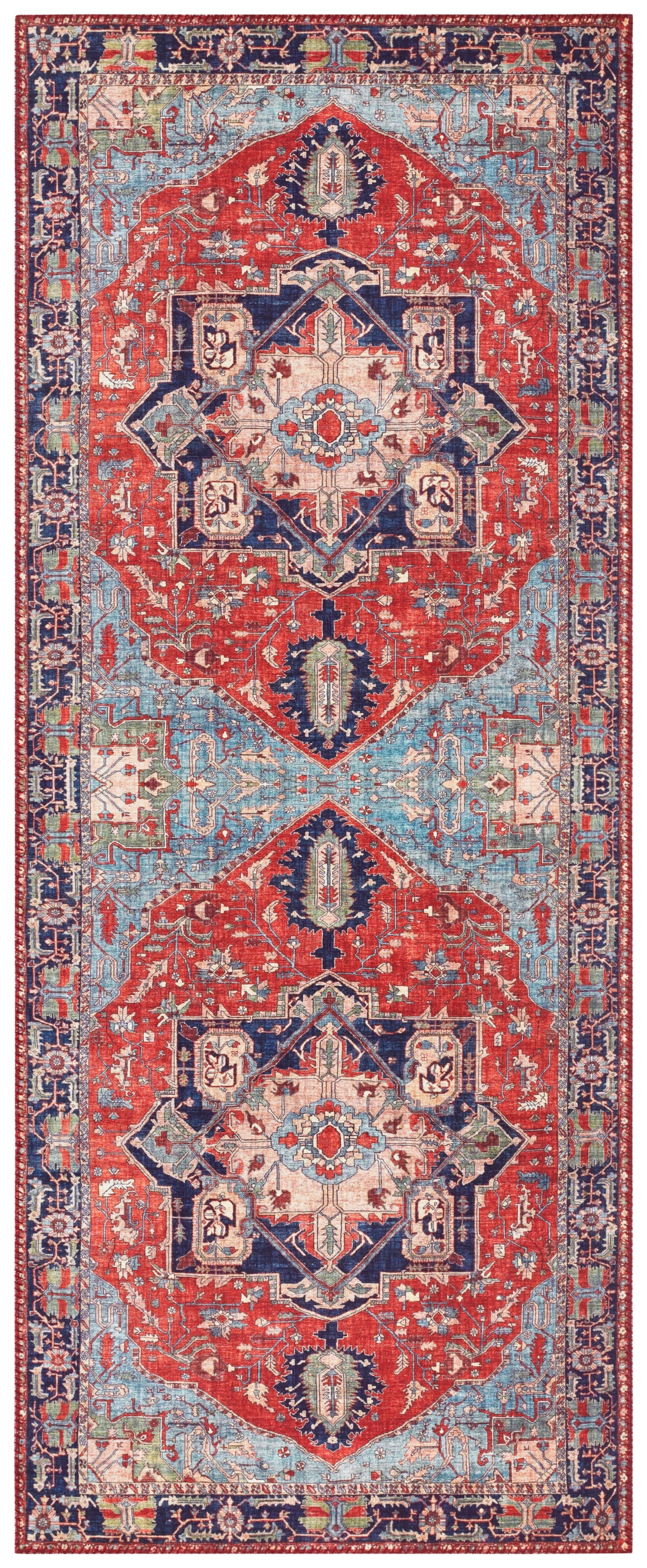 Image of ELLE DECORATION Teppich "Hamadan" rechteckig 5 mm Höhe Orientalisch, Läufer, Kurzflor, Wohnzimmer, Schlafzimmer, Esszimmer