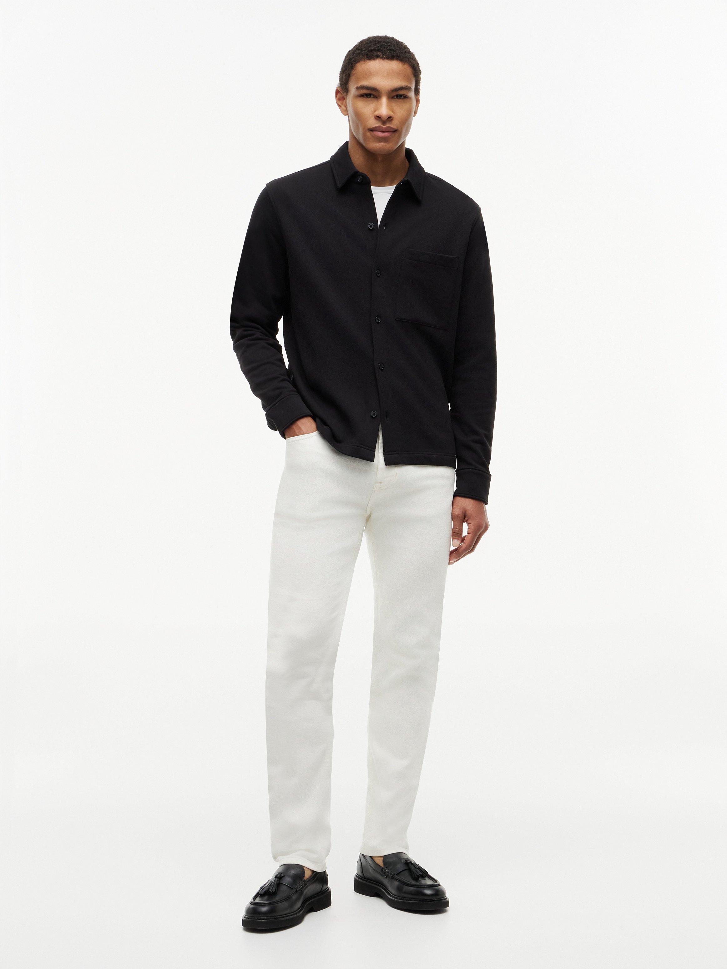 Tommy Hilfiger Veste chemise »ESSENTIAL TERRY OVERSHIRT« en sweat