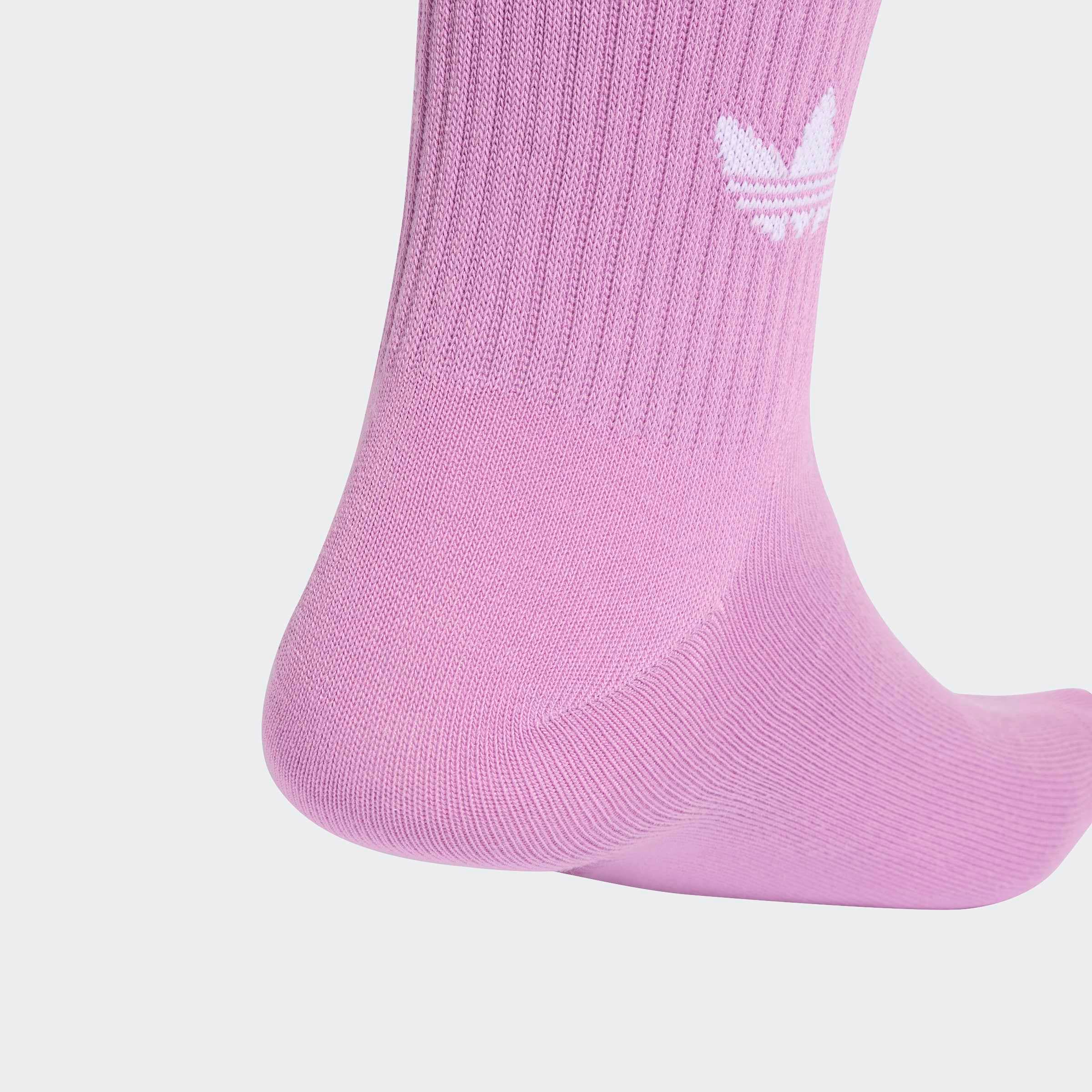 adidas Originals Sportsocken »3-STREIFEN CREW 3ER-PACK« 3 Paar tlg. knöchellange Passform, mit 3-Streifen
