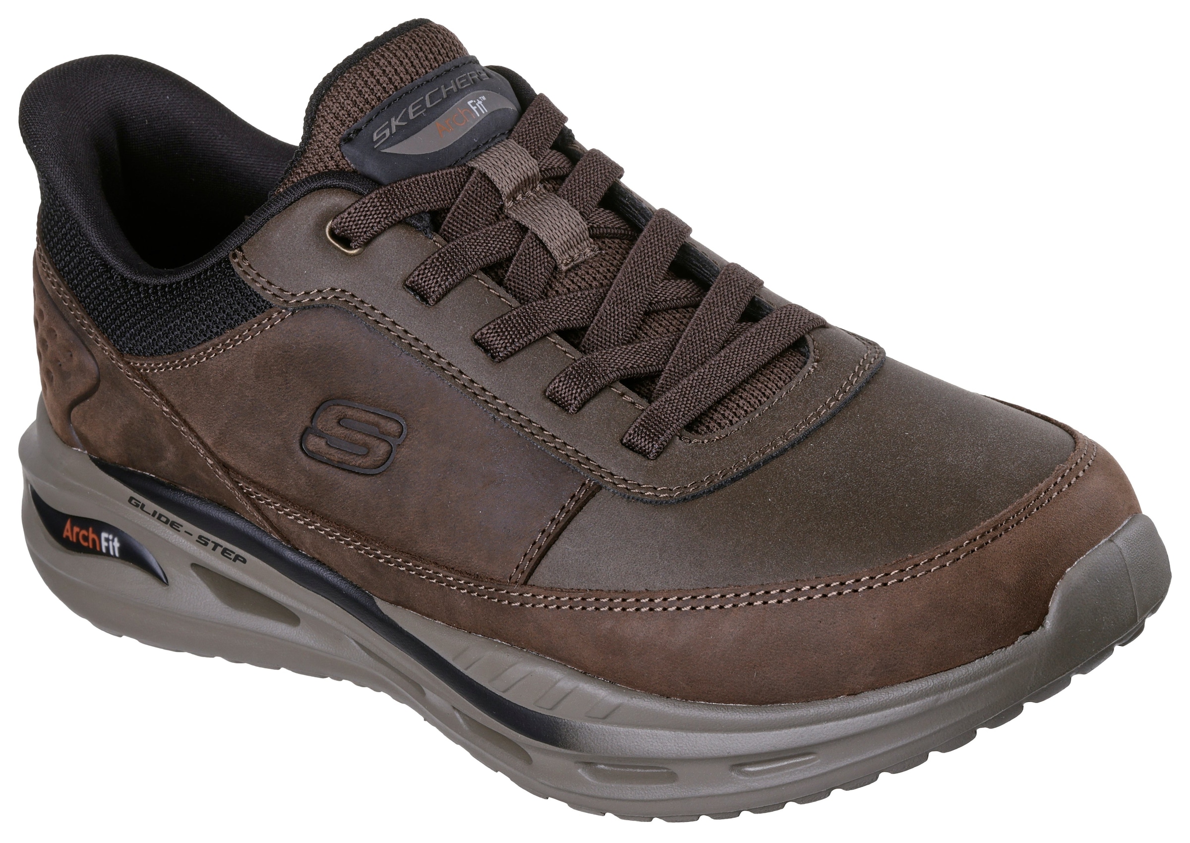 Skechers Baskets slip-on »ARCH FIT ORVAN«  chaussure à lacets, chaussure d'entraînement avec Glide Step