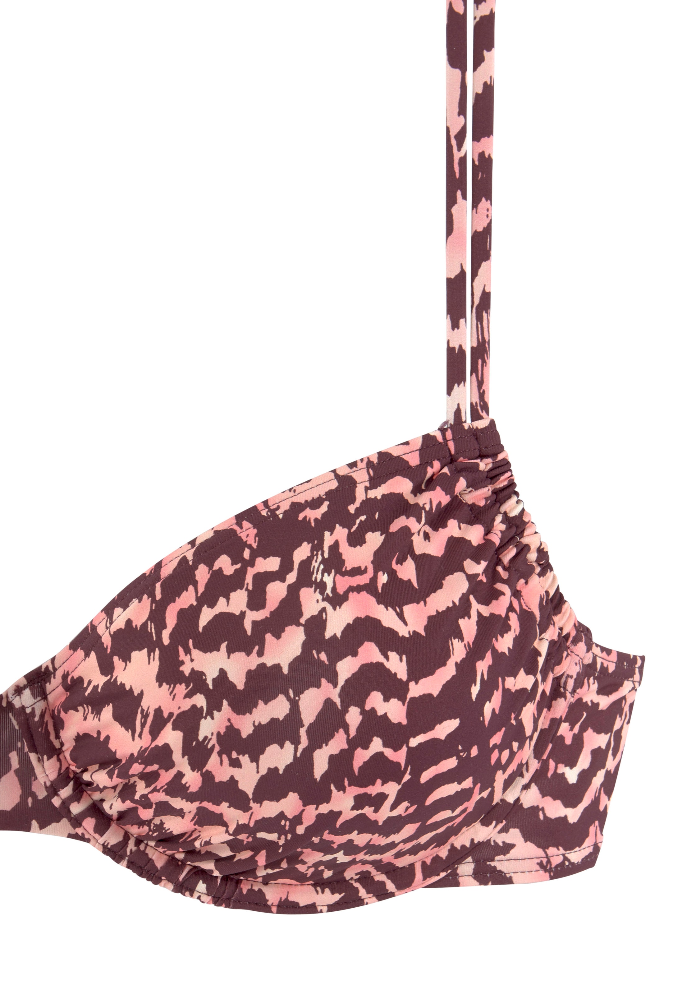 LASCANA Bügel-Bikini-Top »Holly«, mit Animalprint
