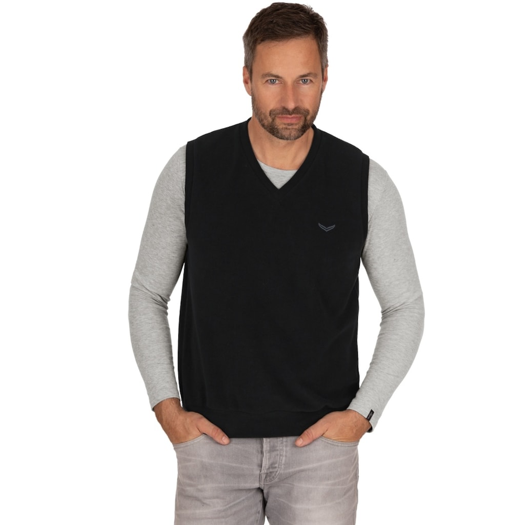 Trigema Strickfleece-Pullover »TRIGEMA Fleecepullunder«